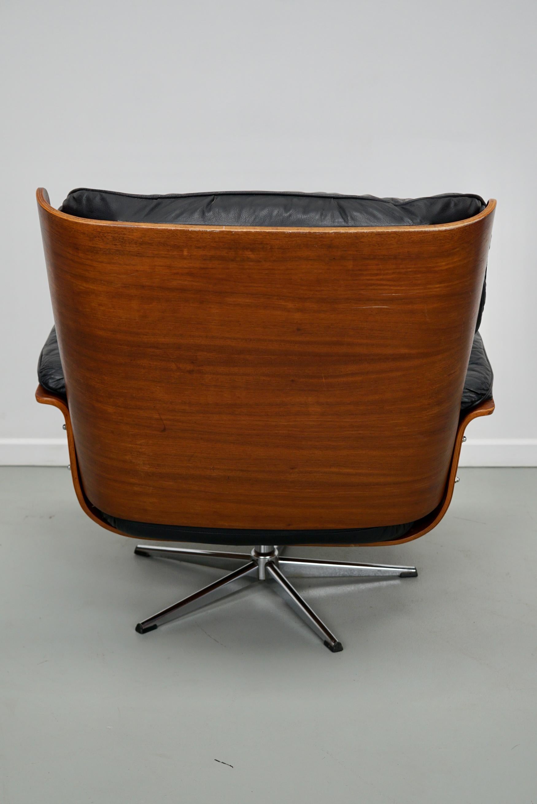 Vintage Armchair / Lounge Chair by Martin Stoll for Giroflex, Germany 1960s 2