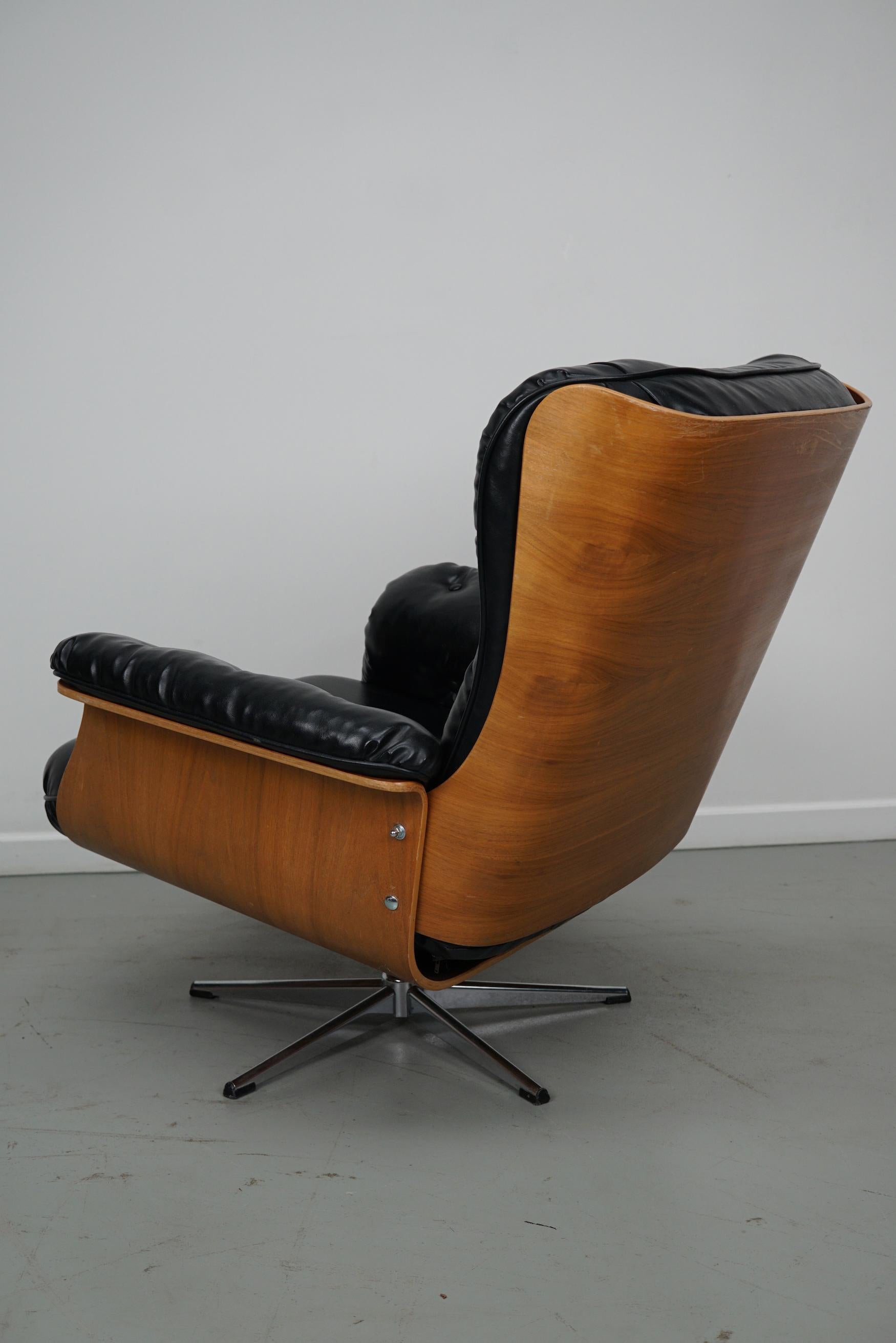 Vintage Armchair / Lounge Chair by Martin Stoll for Giroflex, Germany 1960s For Sale 2