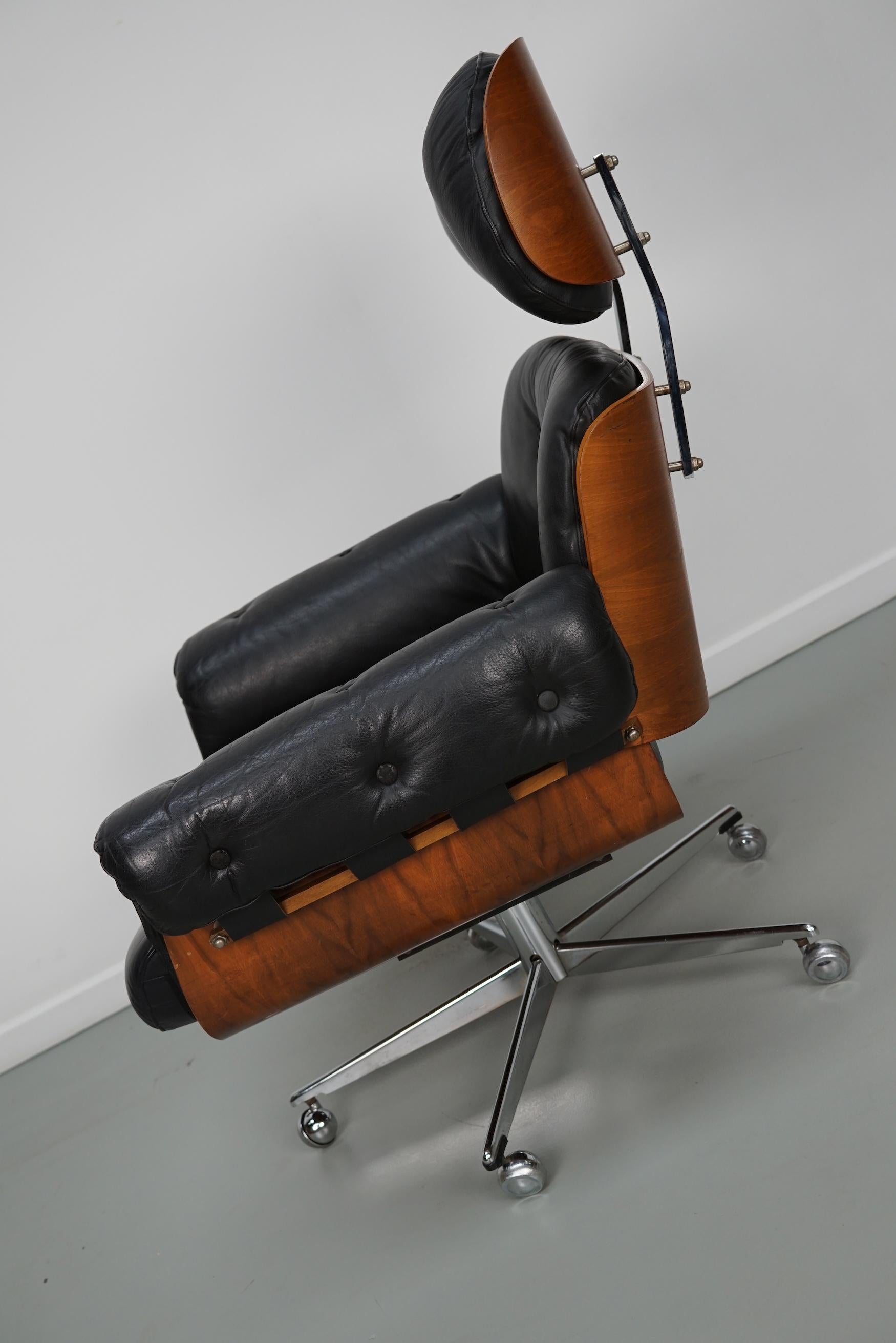 Vintage Armchair / Lounge Chair by Martin Stoll for Giroflex, Germany 1960s 3