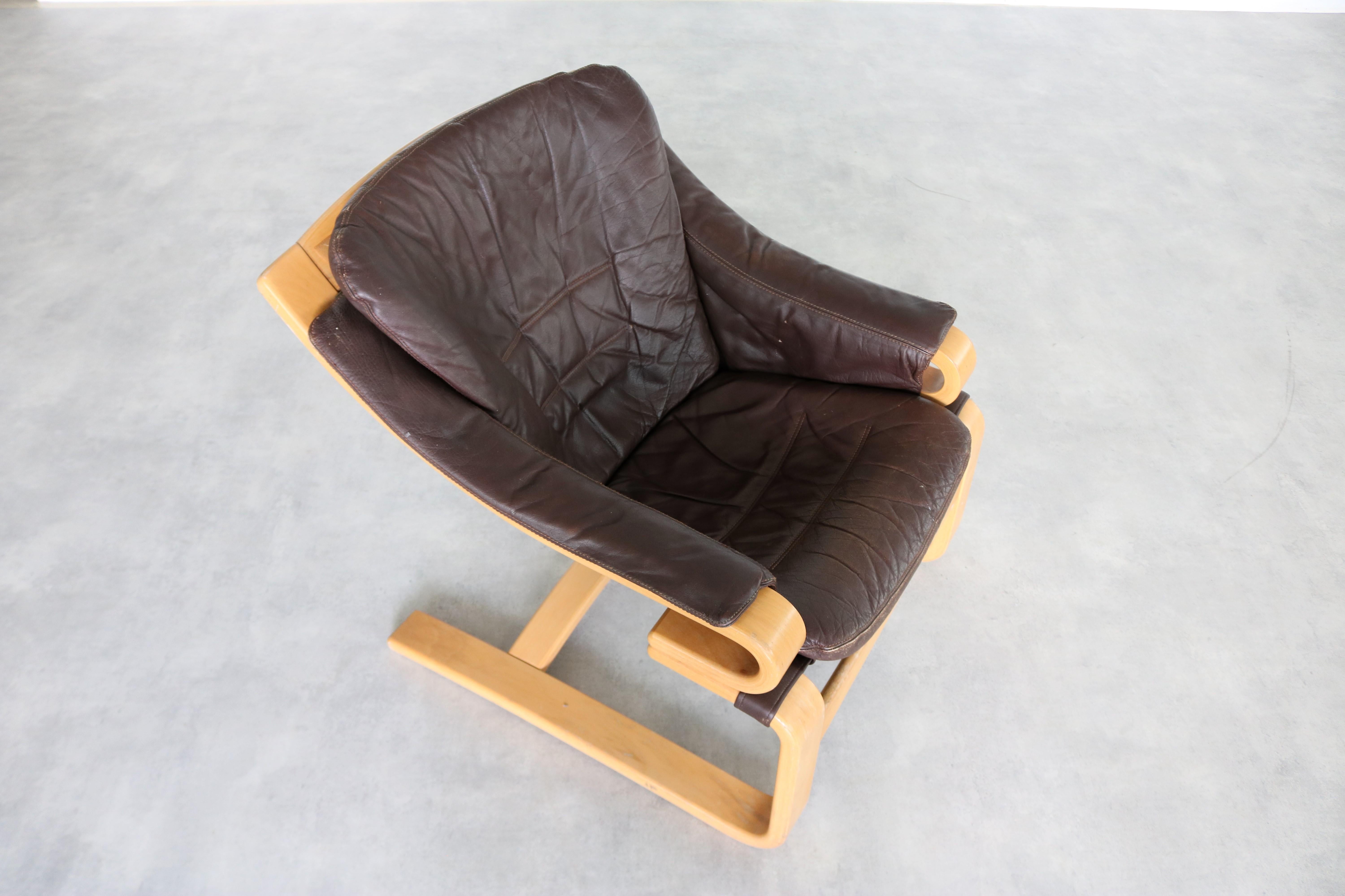 Late 20th Century vintage armchair  lounge chair  Svend Skipper  Apollo