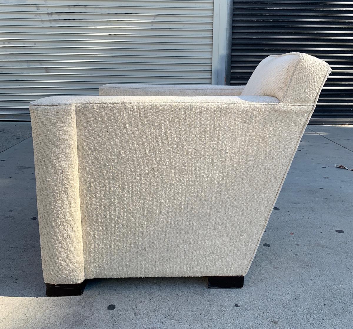 Vintage Armchair Made in the USA by HBF In Good Condition In Los Angeles, CA