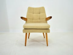 Sessel oder Loungesessel im Vintage-Stil, Tschechoslowakei, 1950er Jahre