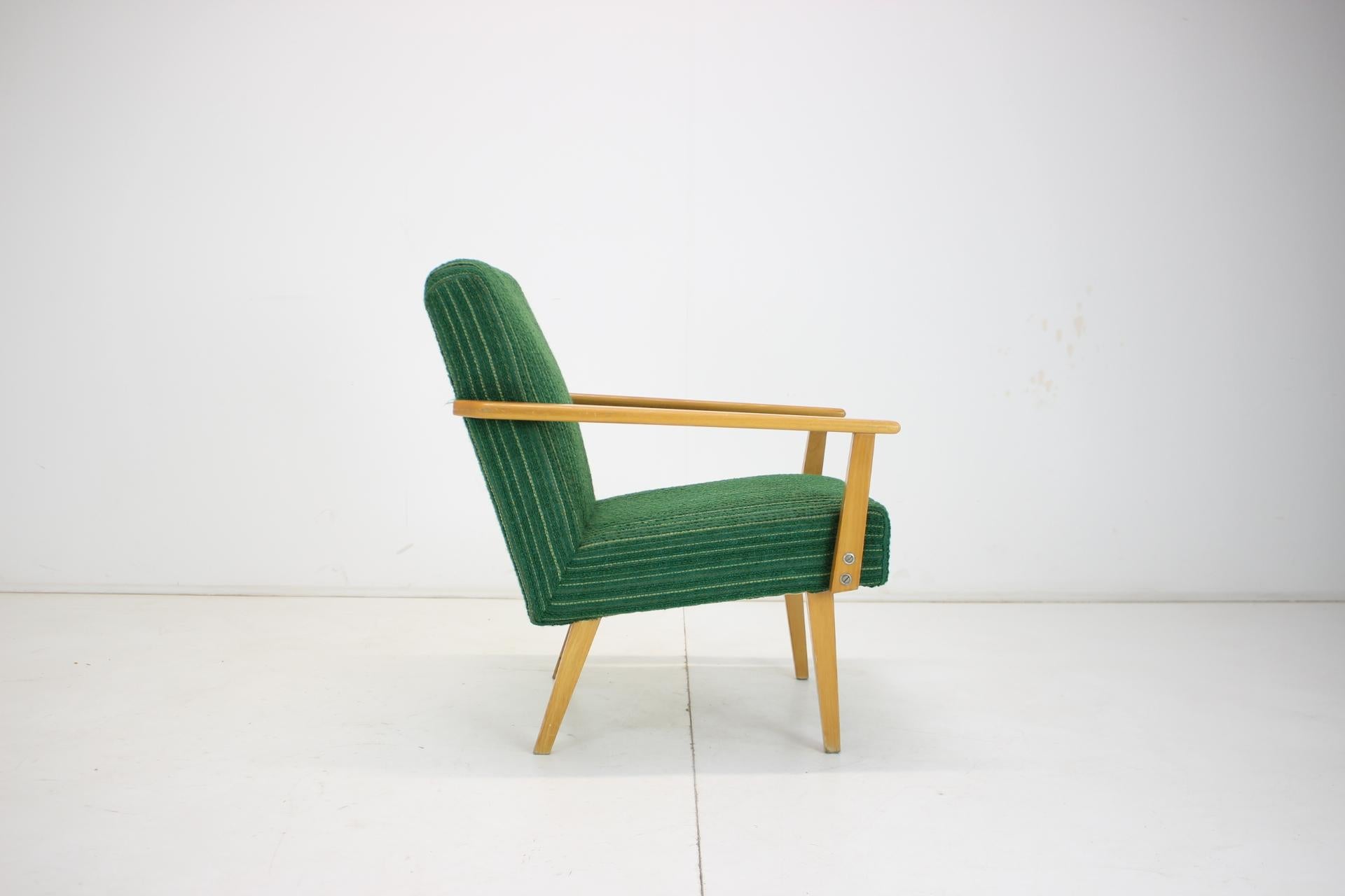 Sessel oder Loungesessel im Vintage-Stil, Tschechoslowakei, 1970er Jahre (Tschechisch) im Angebot