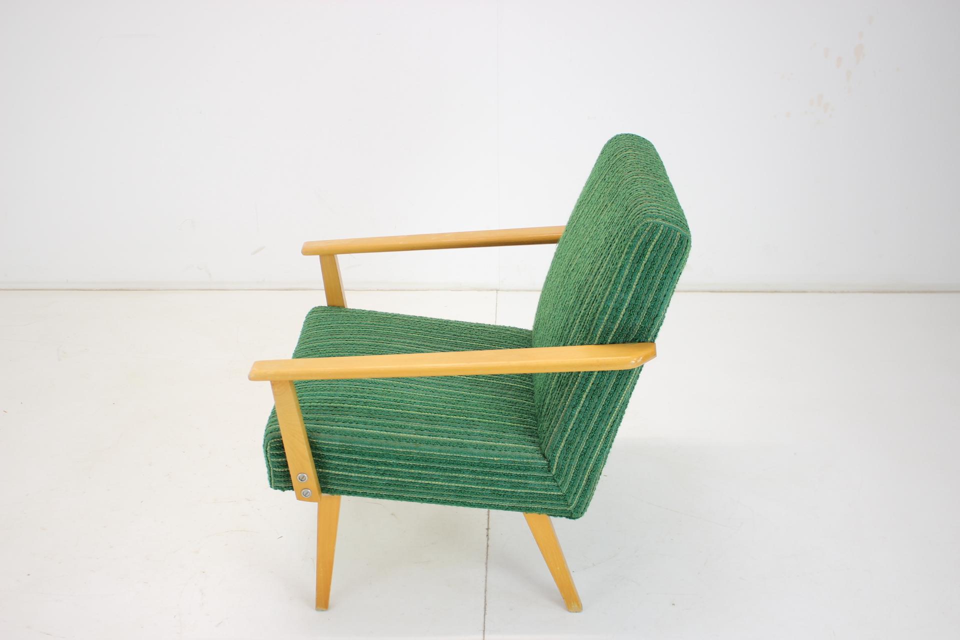 Sessel oder Loungesessel im Vintage-Stil, Tschechoslowakei, 1970er Jahre im Angebot 1