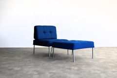 Poul Cadovius Modular Lounge Chair & Ottoman d'epoca, Danimarca, anni '70