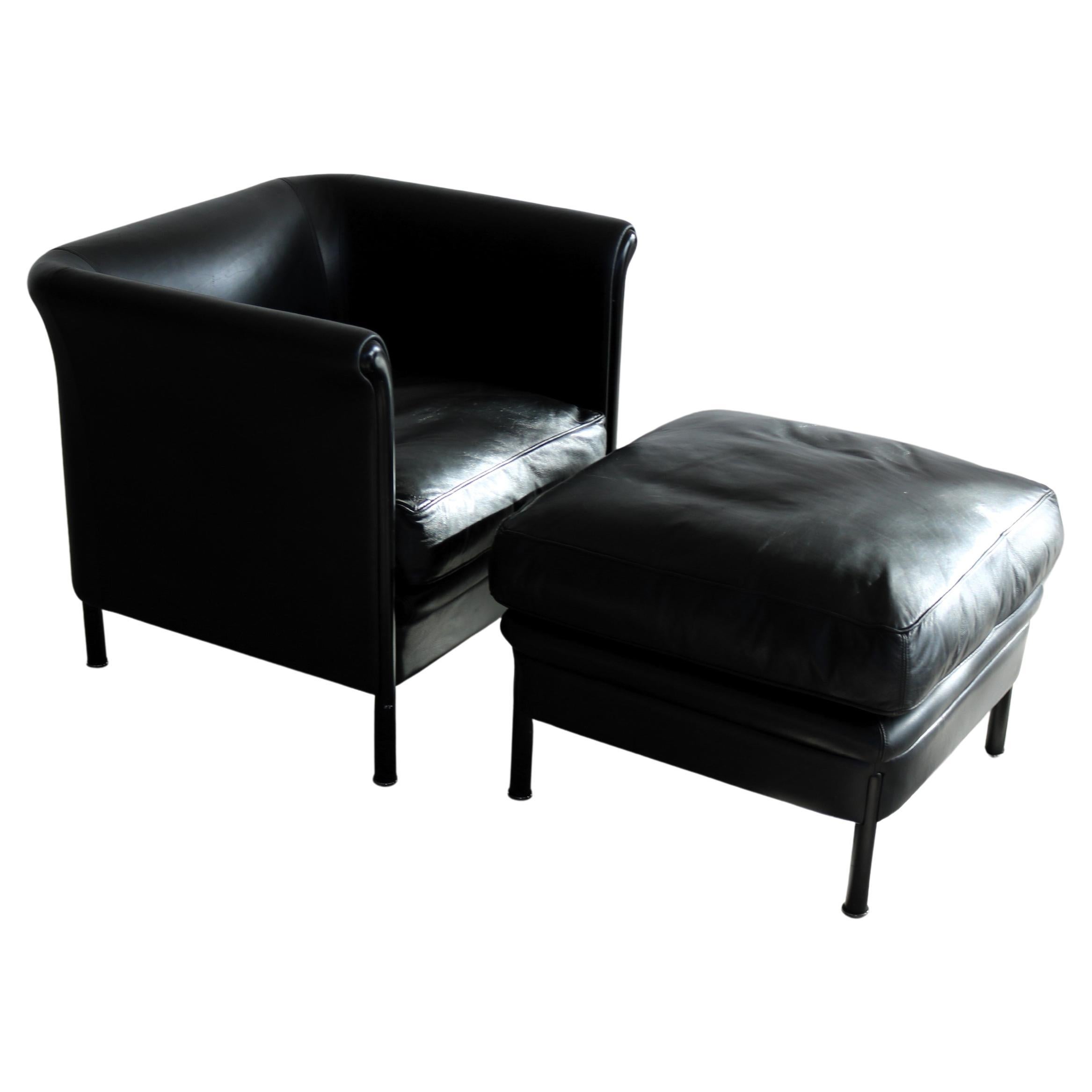Vintage-Sessel + Ottomane  Sitzecke  A. Citterio  Moroso