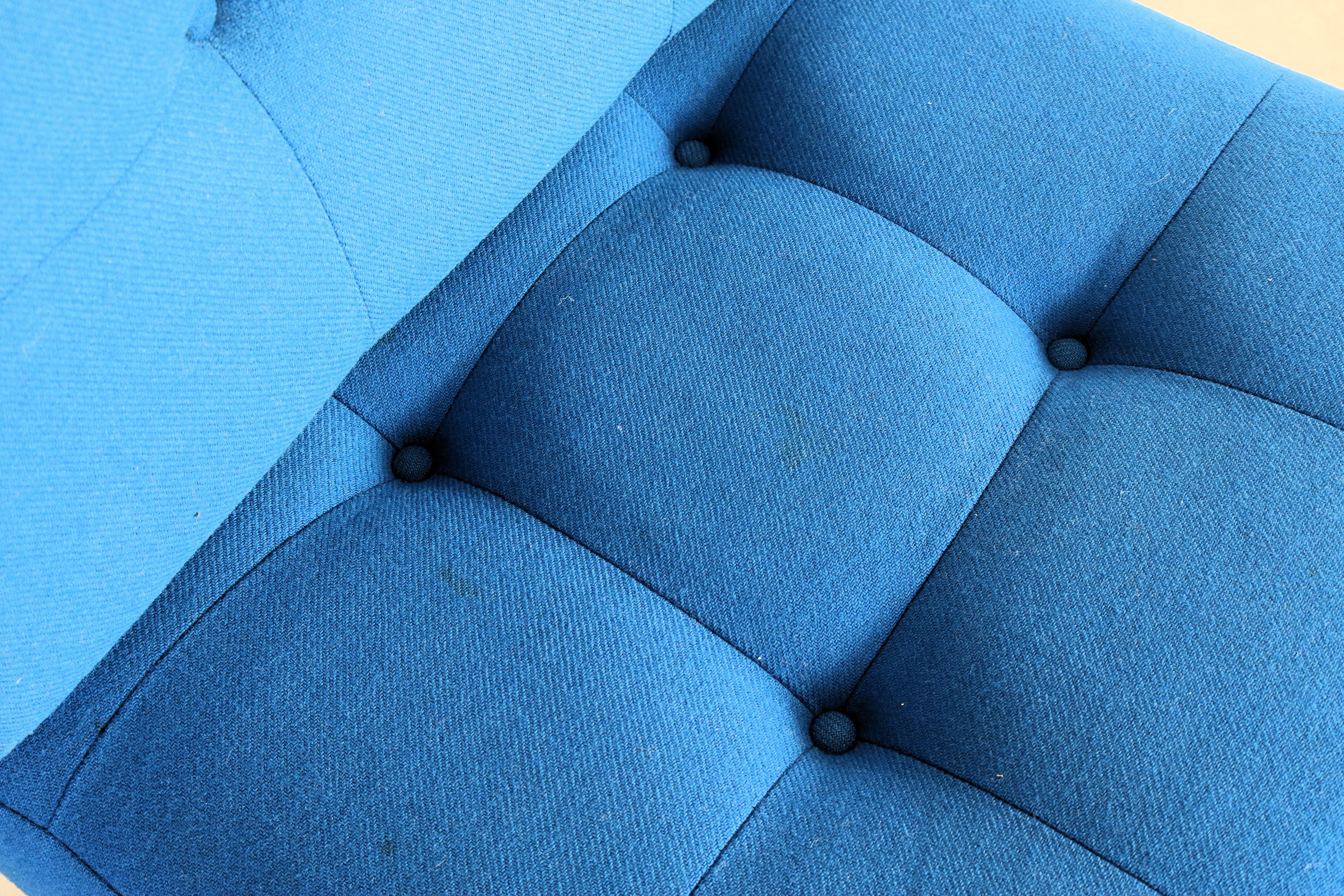sillón vintage + otomana  sofá  Cadovius  Francia e Hijo en venta 3