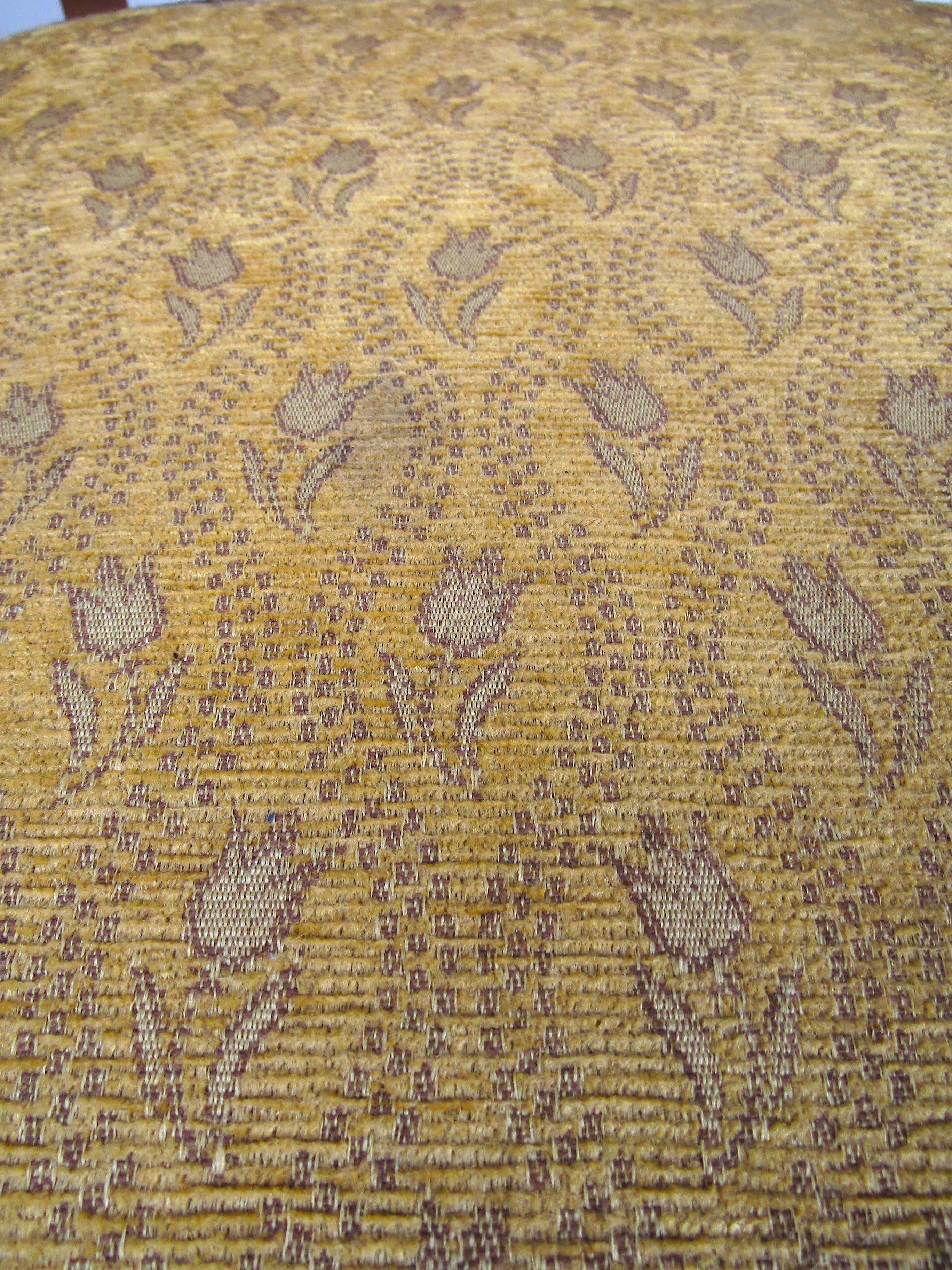 Fauteuil vintage avec tapisserie à motifs floraux en vente 3