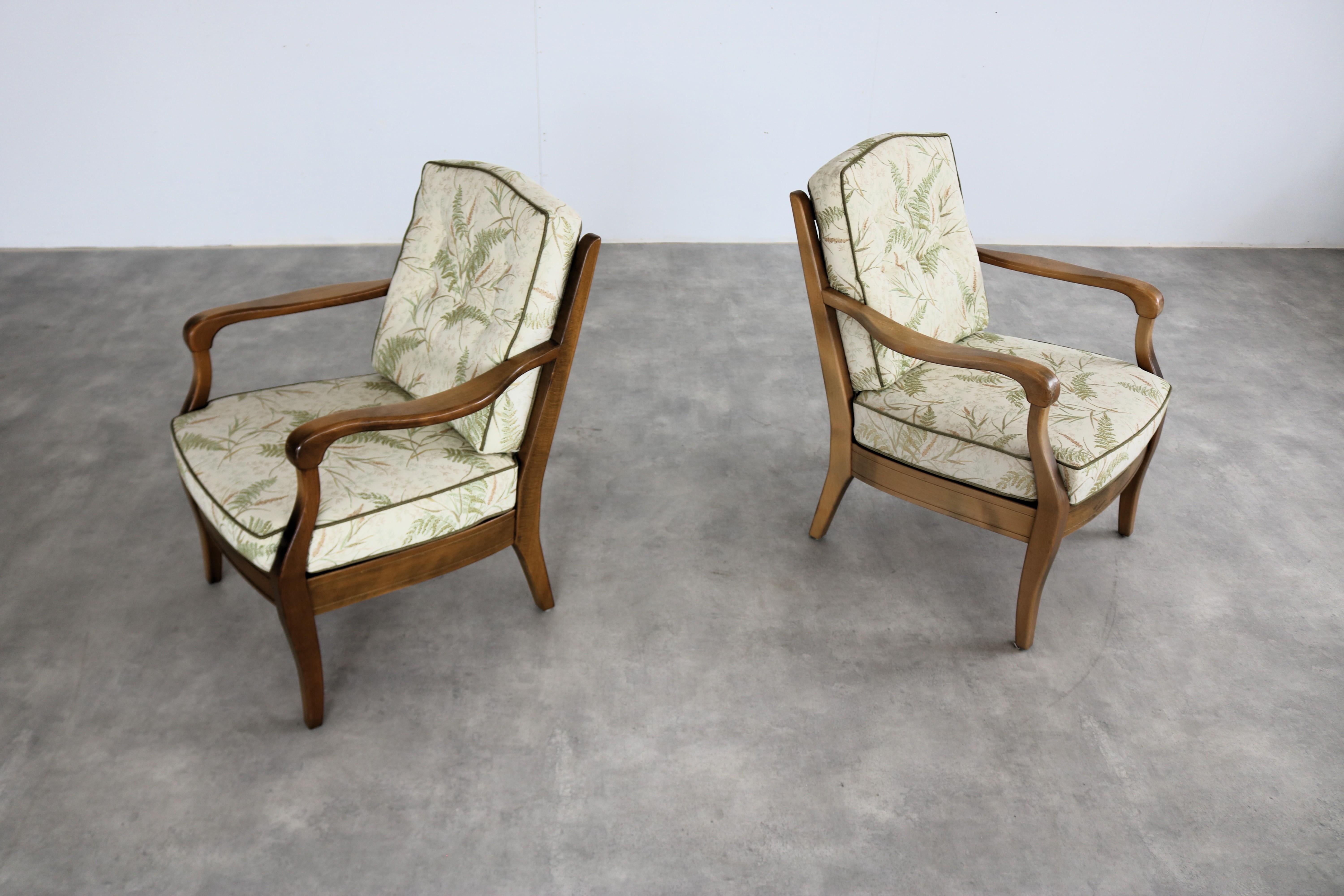 vintage armchairs  armchairs  1960s  Sweden In Good Condition For Sale In Lemmer, NL