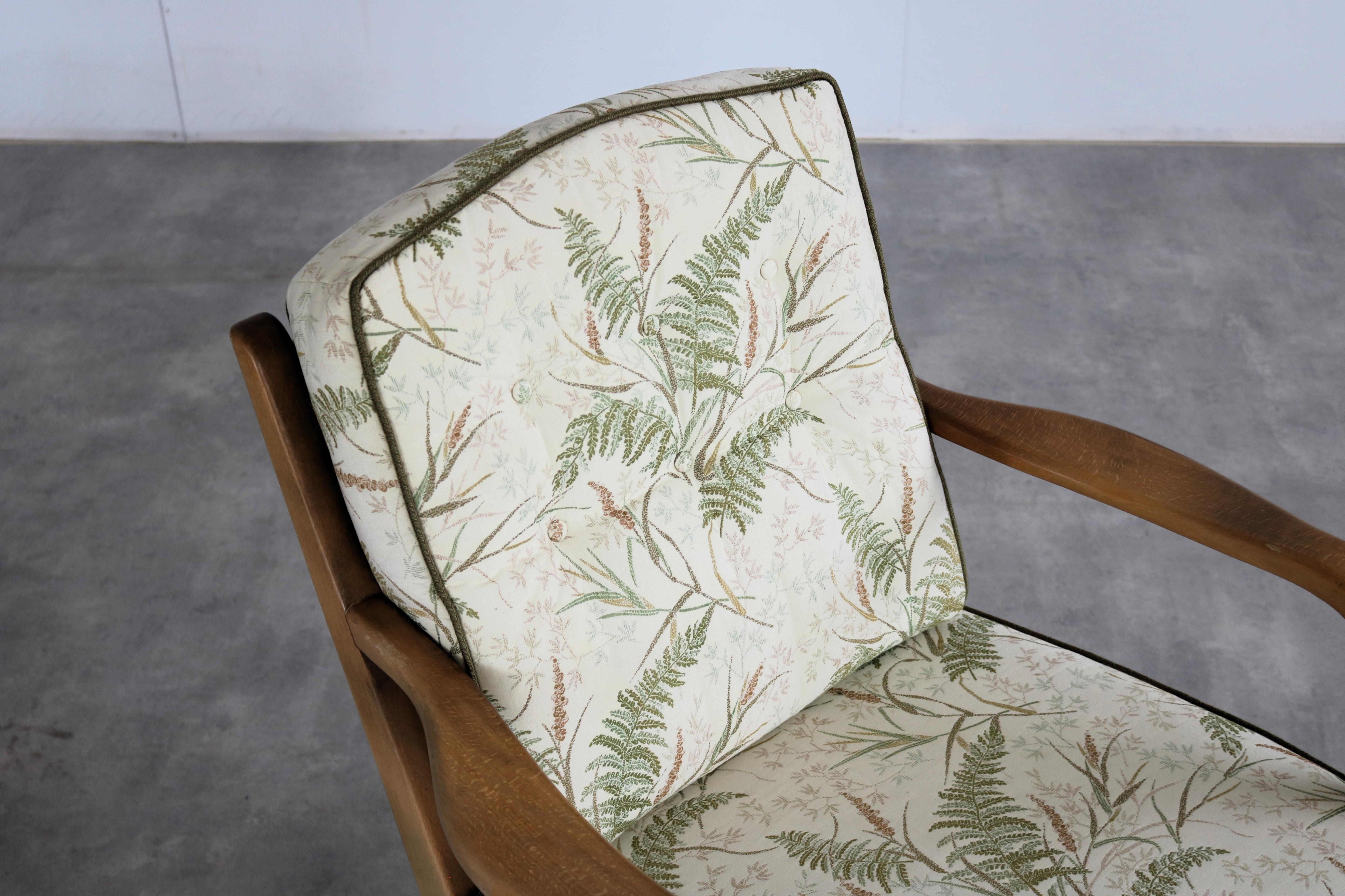 Fabric vintage armchairs  armchairs  1960s  Sweden For Sale