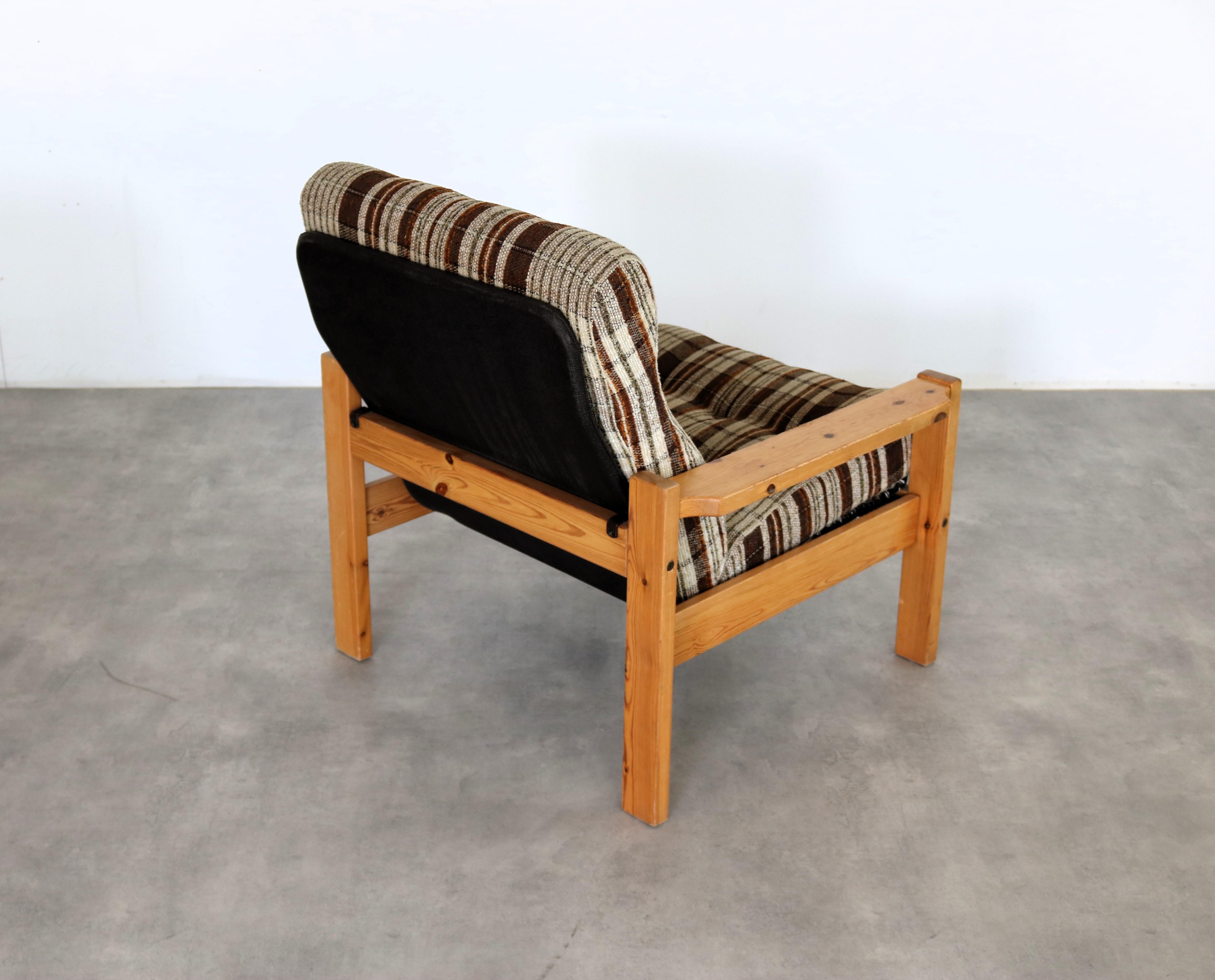 vintage armchairs  armchairs  70's  Swedish For Sale 1