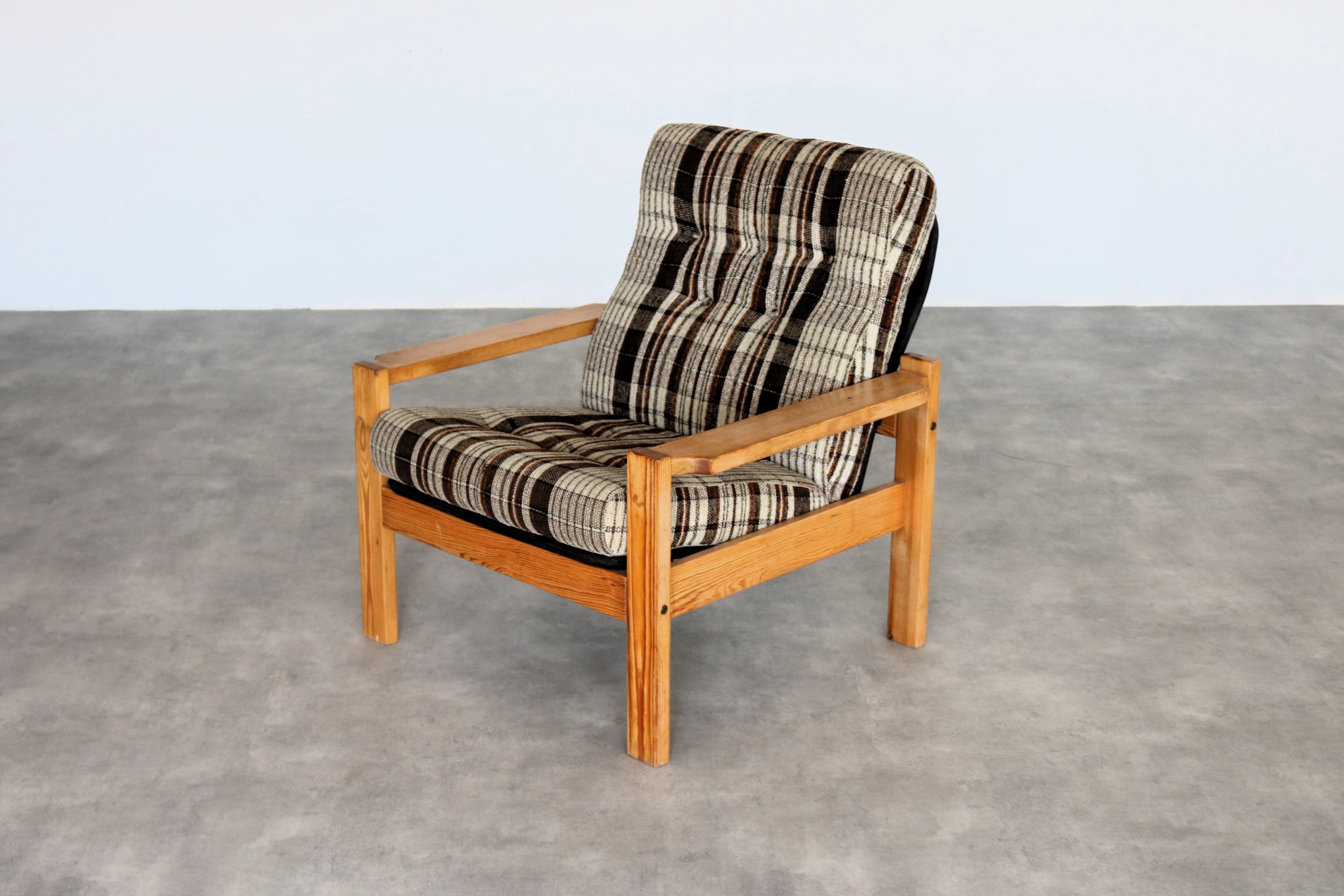 vintage armchairs  armchairs  70's  Swedish For Sale 2