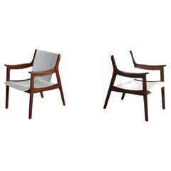 Fauteuils Vintage  fauteuils  teck  1960s