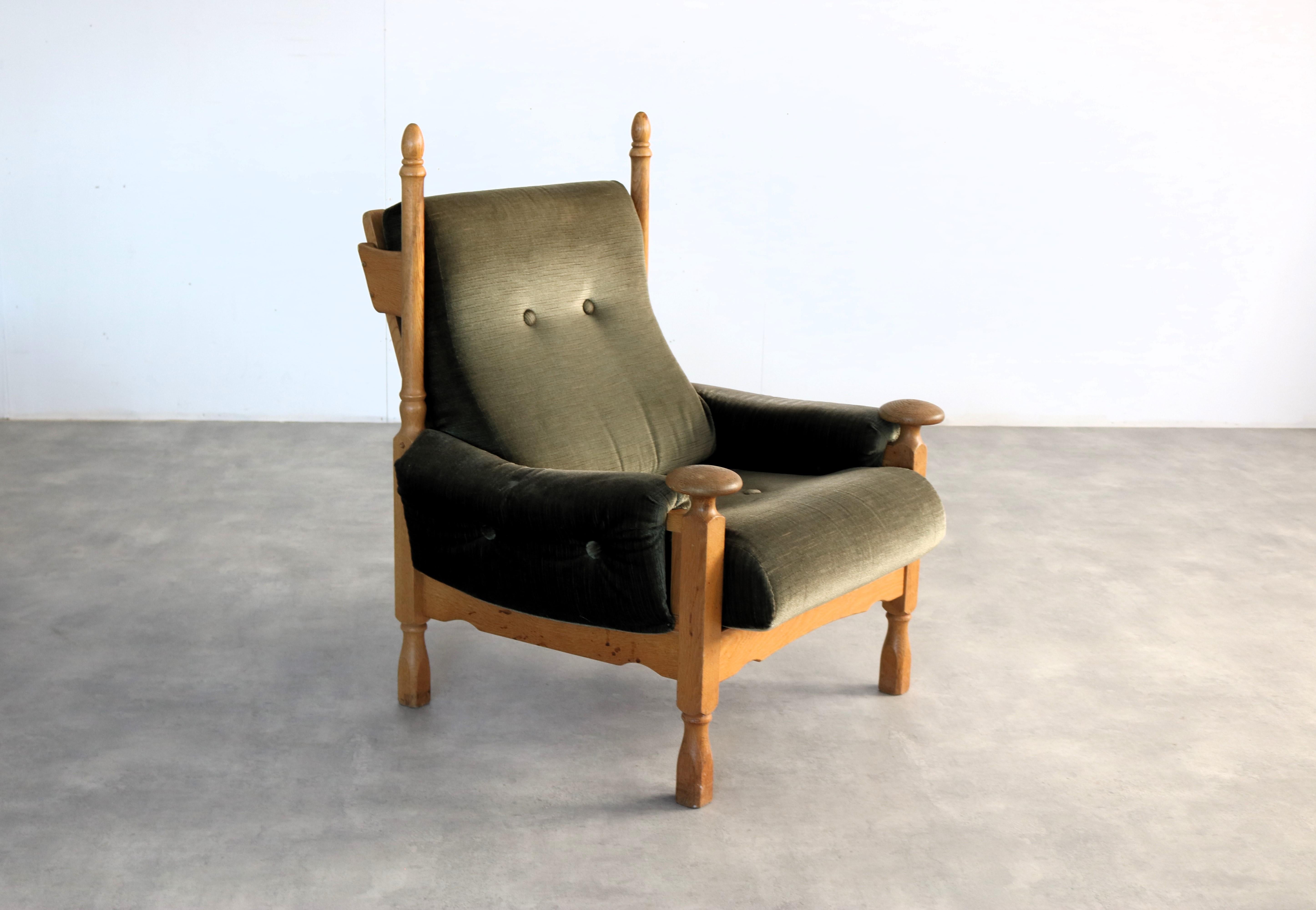 vintage armchairs | brutalist | 1950s easy chairs For Sale 7