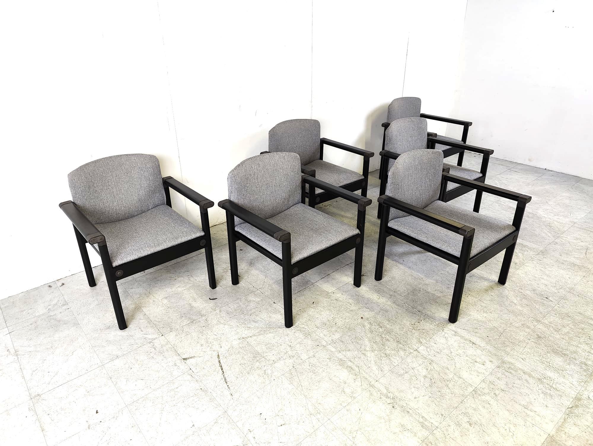 Allemand Fauteuils vintage de Gerd Lange, 1970 - ensemble de 6 en vente