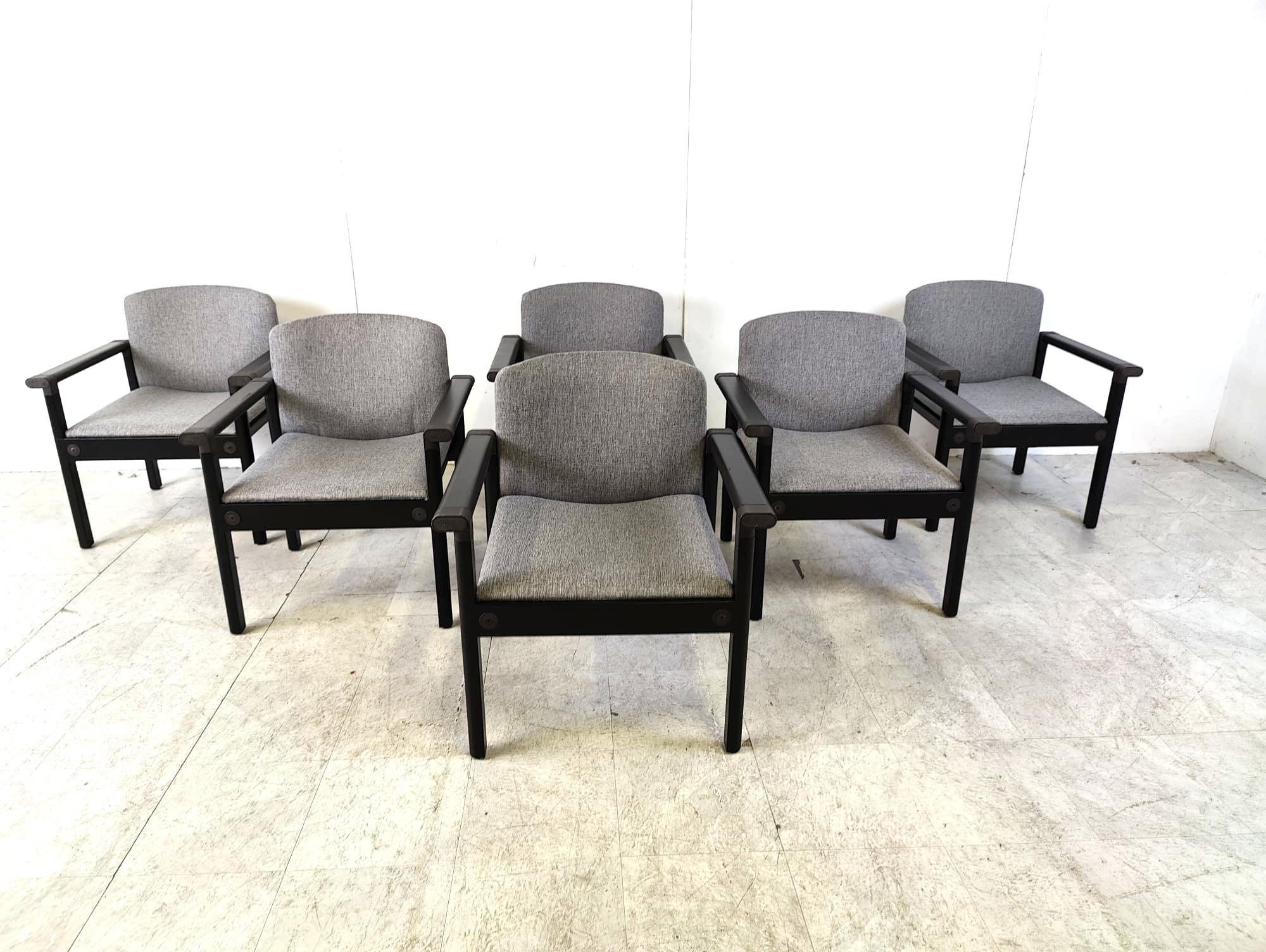 Fauteuils vintage de Gerd Lange, 1970 - ensemble de 6 en vente 2