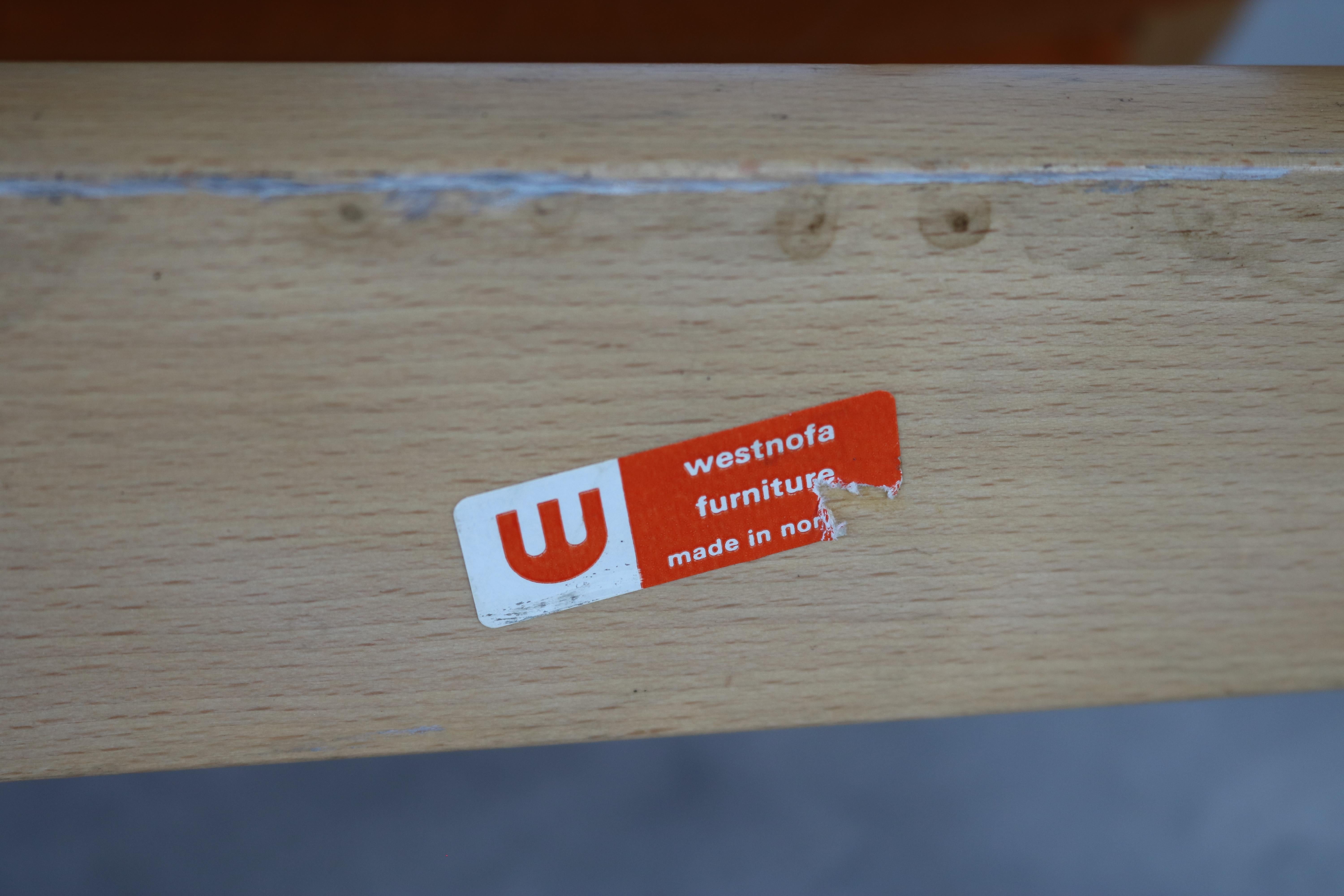 vintage armchairs  chairs  cinema chair  Westnofa For Sale 4