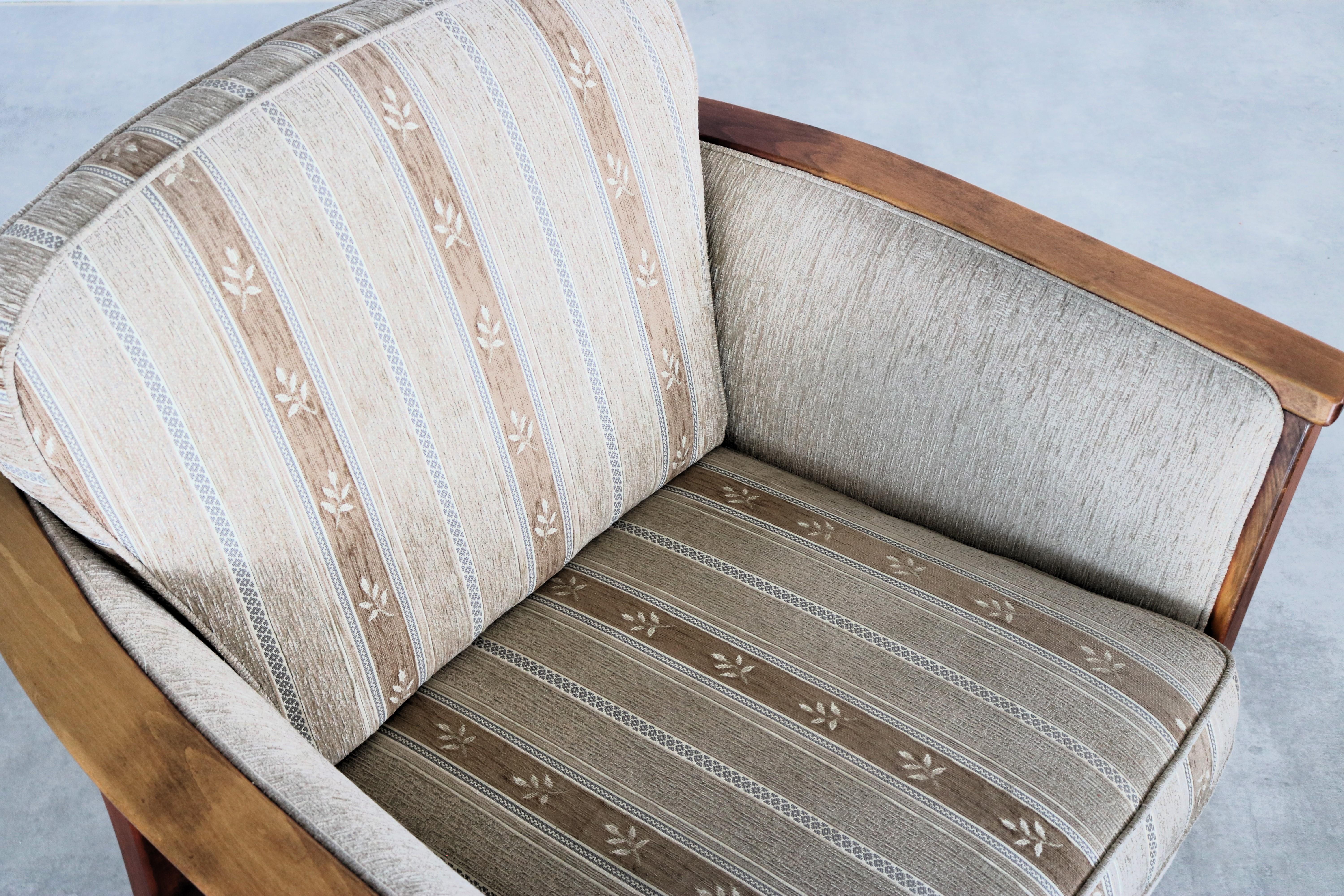 Tissu Fauteuils vintage  fauteuil  60s  Suède en vente