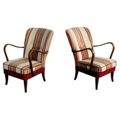 Vintage armchairs  easy chairs  60s  Sweden