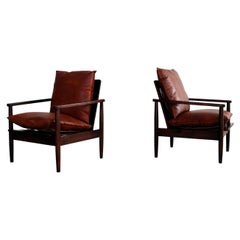 vintage armchairs  easy chairs  70s  Sweden