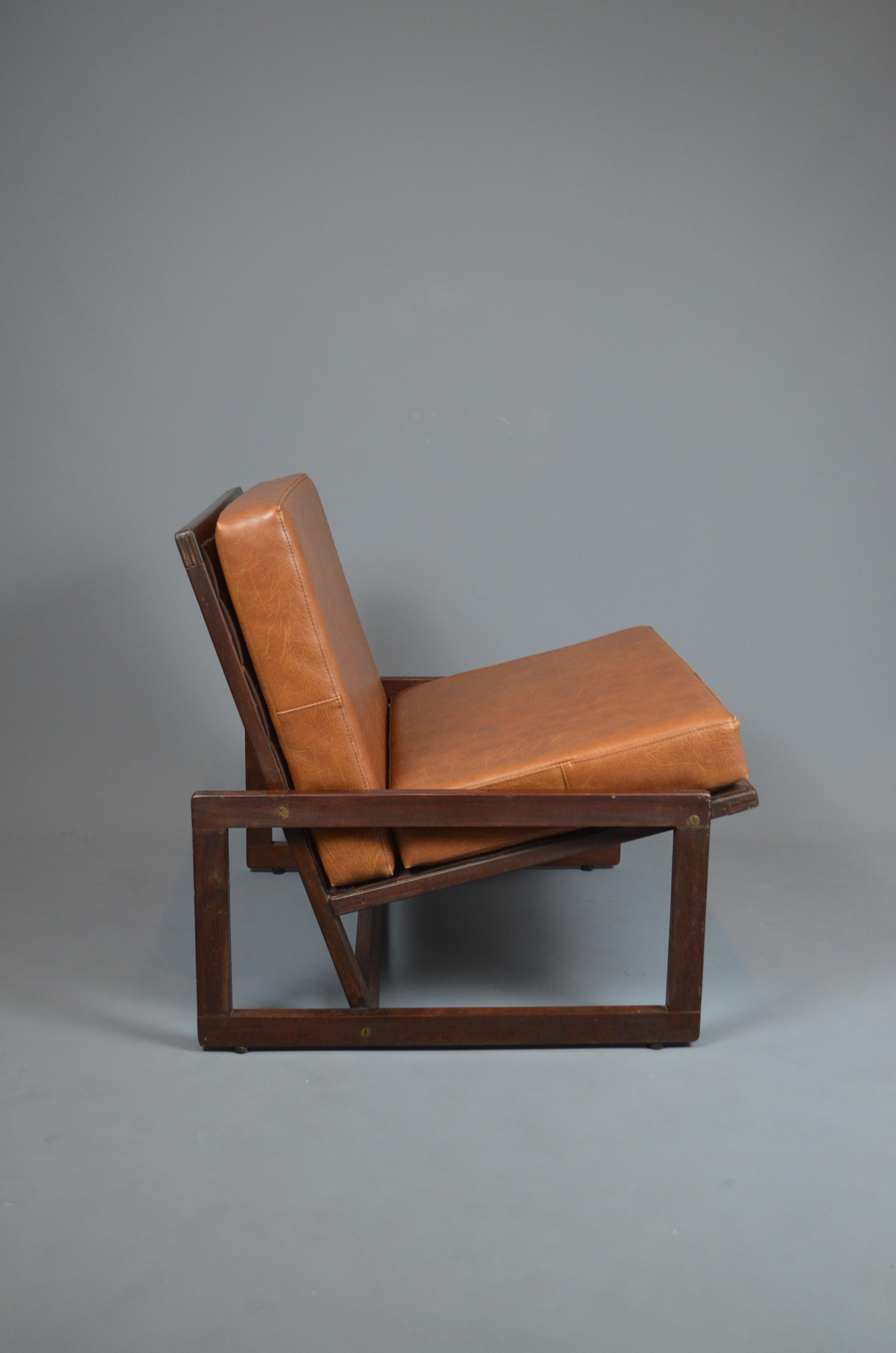 Sillones vintage estilo Carlotta de Afra & Tobia Scarpa, años 60-70 en venta 3
