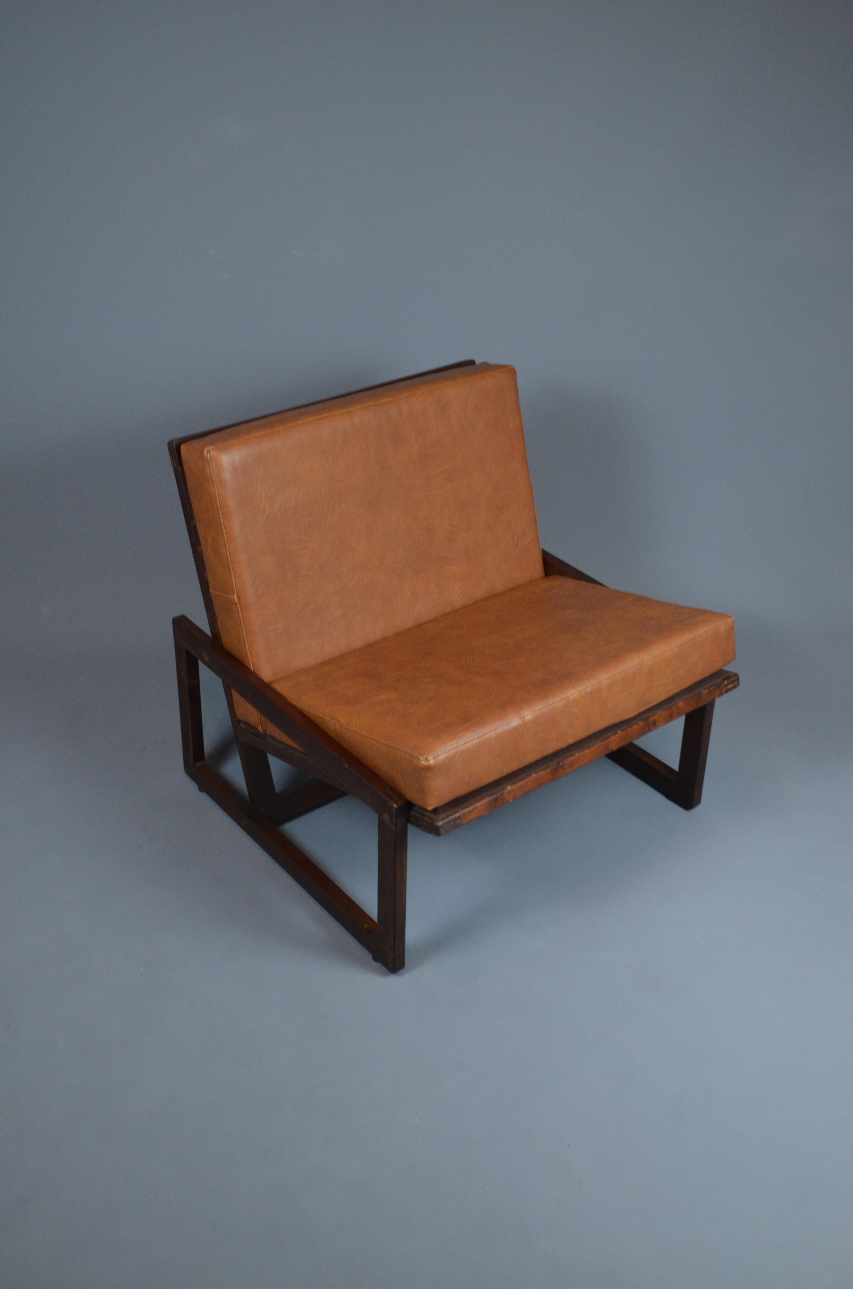 Sillones vintage estilo Carlotta de Afra & Tobia Scarpa, años 60-70 en venta 9