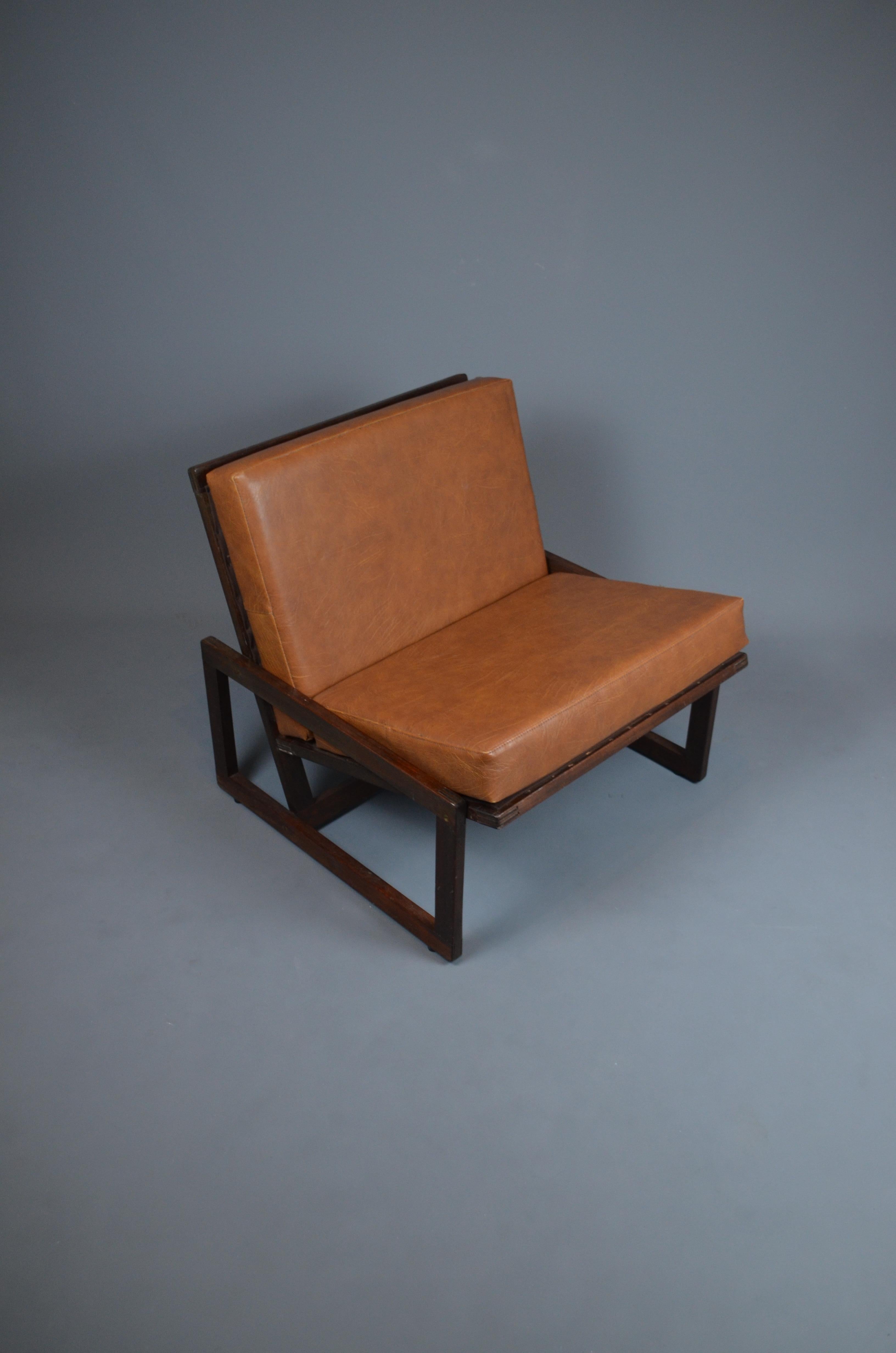 Sillones vintage estilo Carlotta de Afra & Tobia Scarpa, años 60-70 Moderno de mediados de siglo en venta