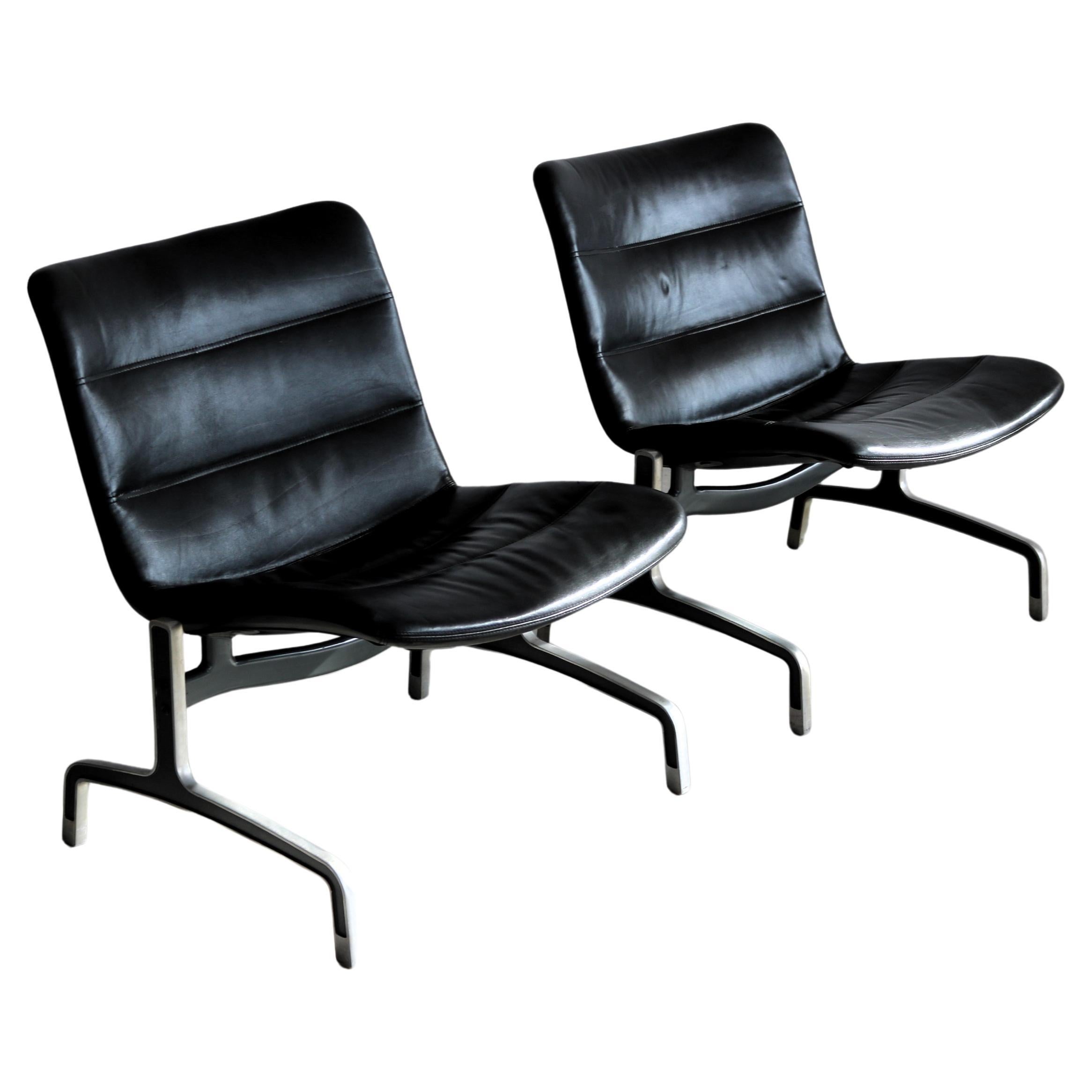 vintage armchairs  Jorgen Kastholm  series 8000  design