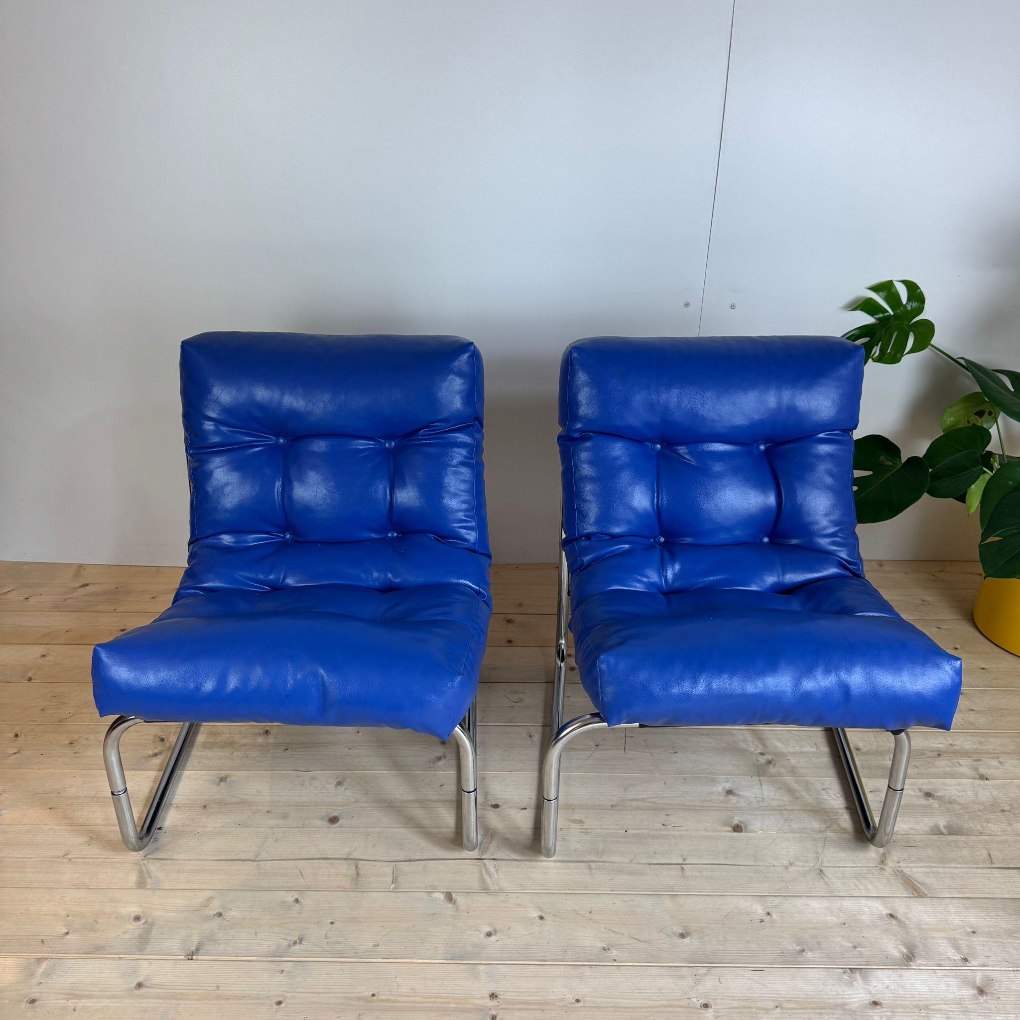 Vintage-Sessel Pixi, Gillis Lundgren für Ikea, Schweden 1970 (Metall) im Angebot