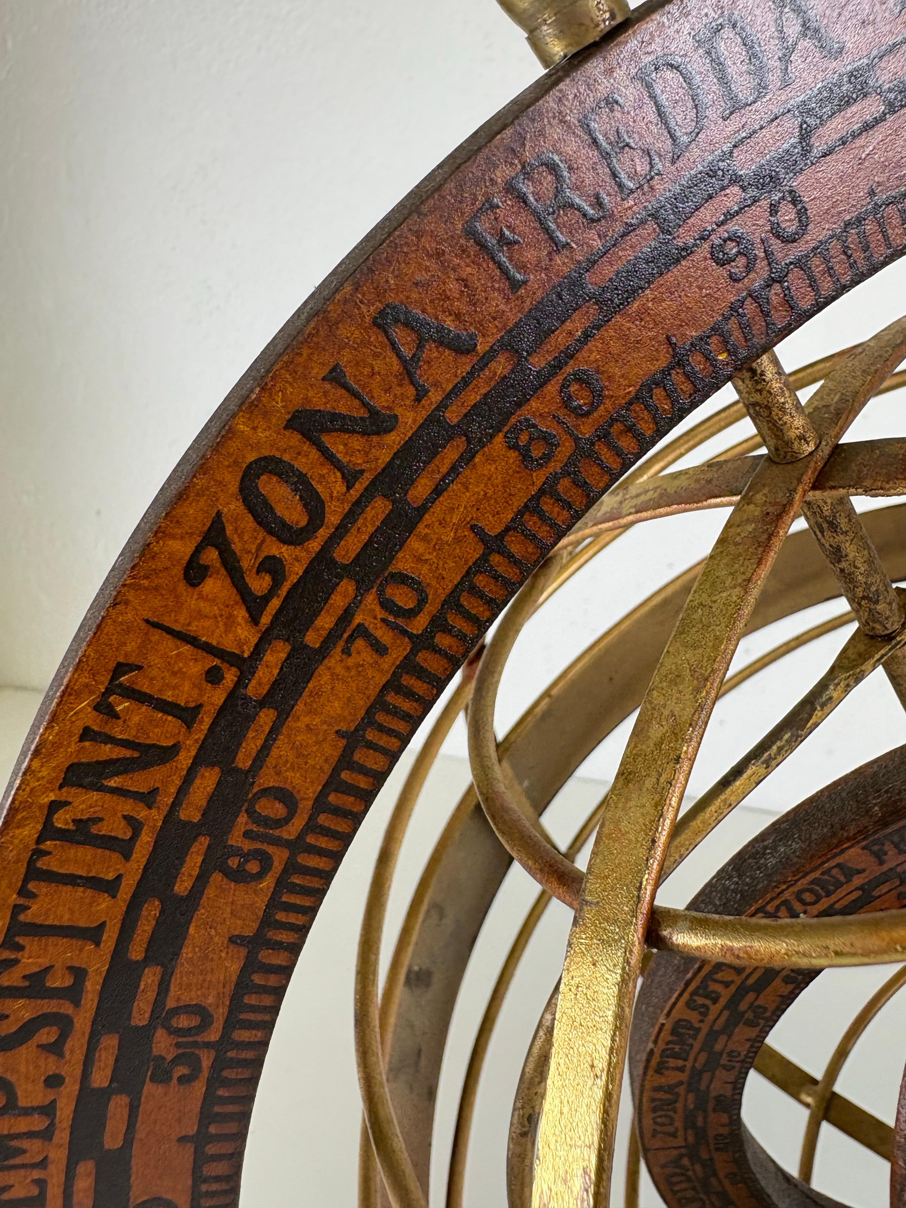 Globo o sfera armillare vintage in vendita 2