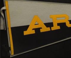 Vintage Army Football Wool Pennant, circa 1940s