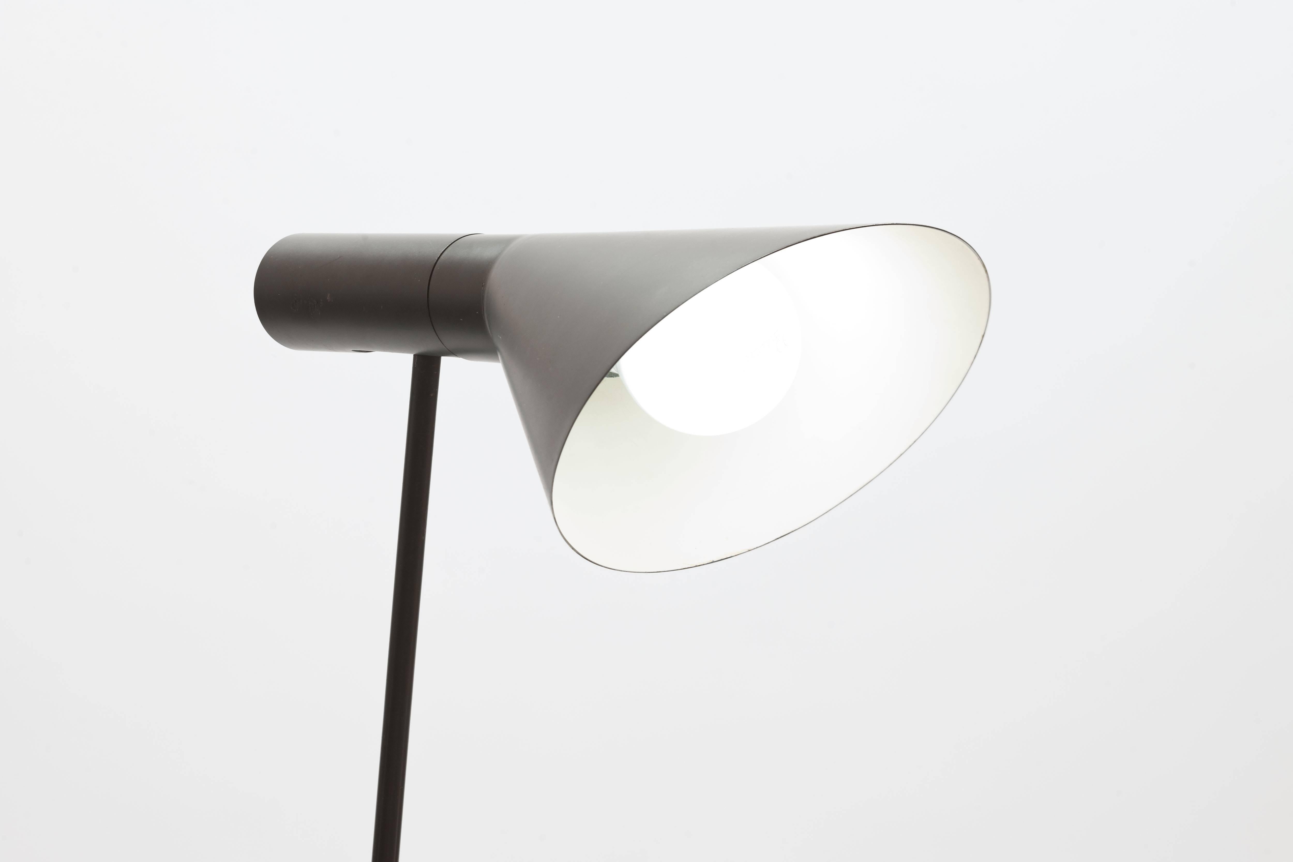 Steel Early Vintage Arne Jacobsen AJ Visor Floor Lamp by Louis Poulsen