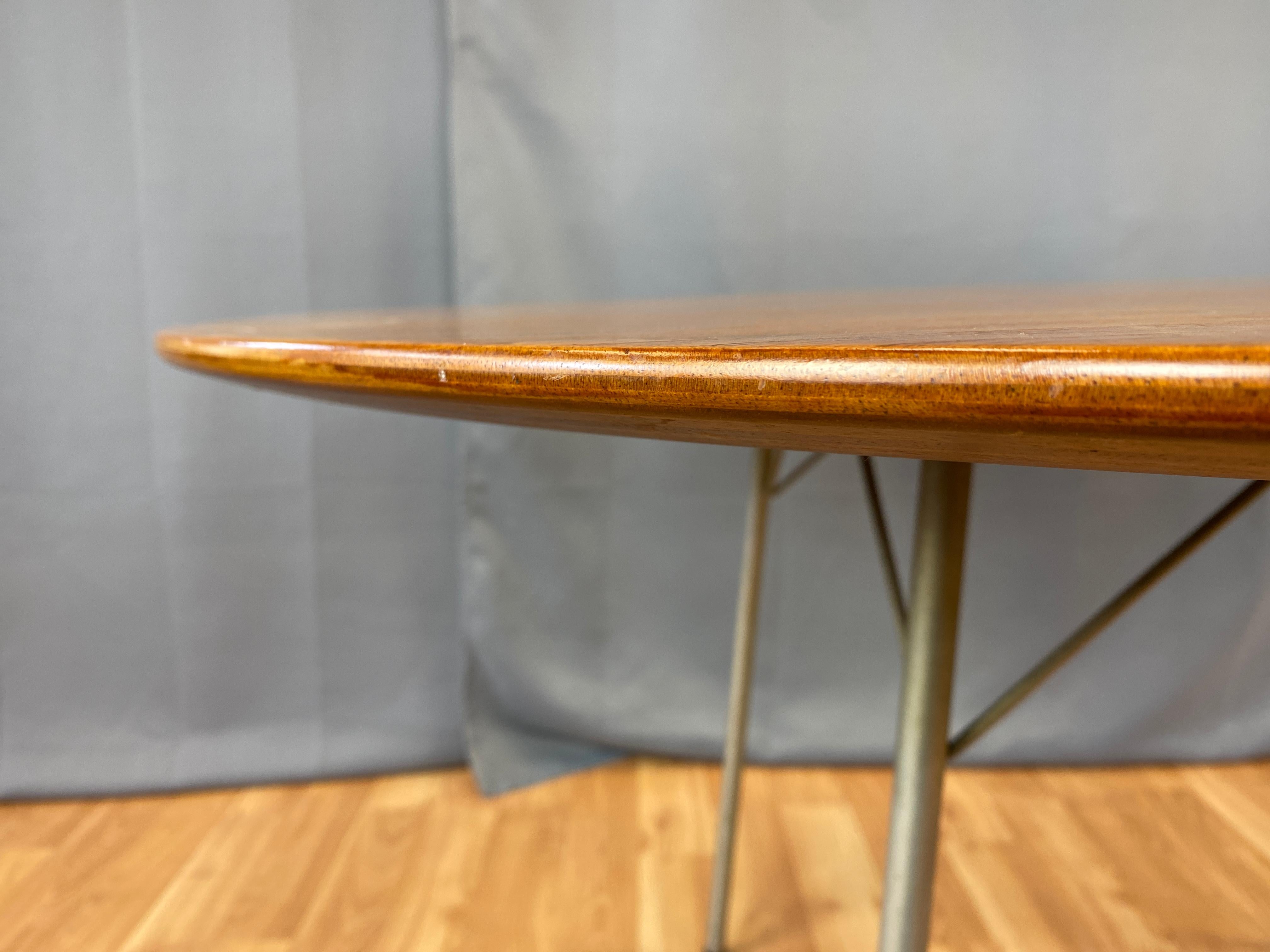 Vintage Arne Jacobsen for Fritz Hansen Model 3600 Teak Dining Table 4