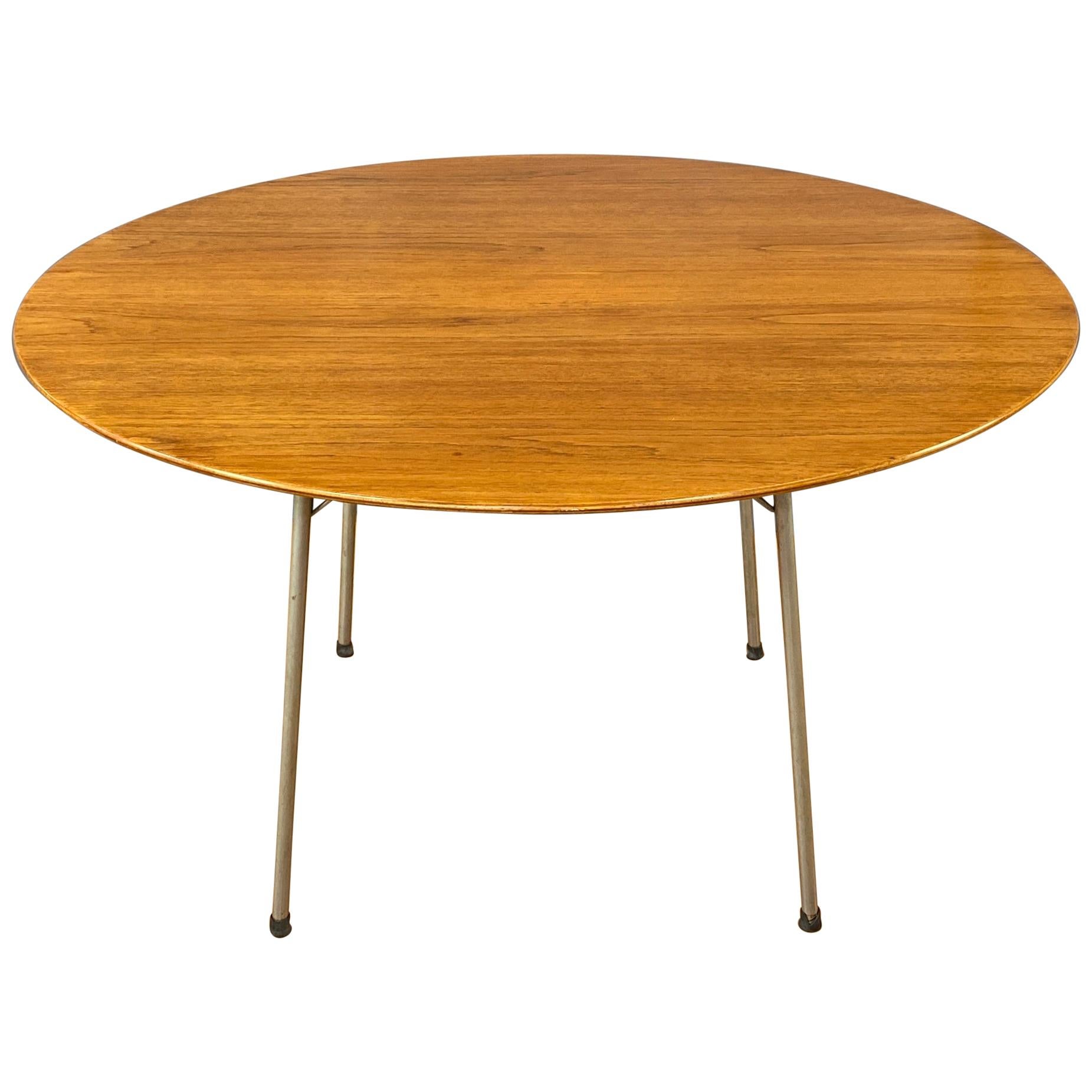 Vintage Arne Jacobsen for Fritz Hansen Model 3600 Teak Dining Table