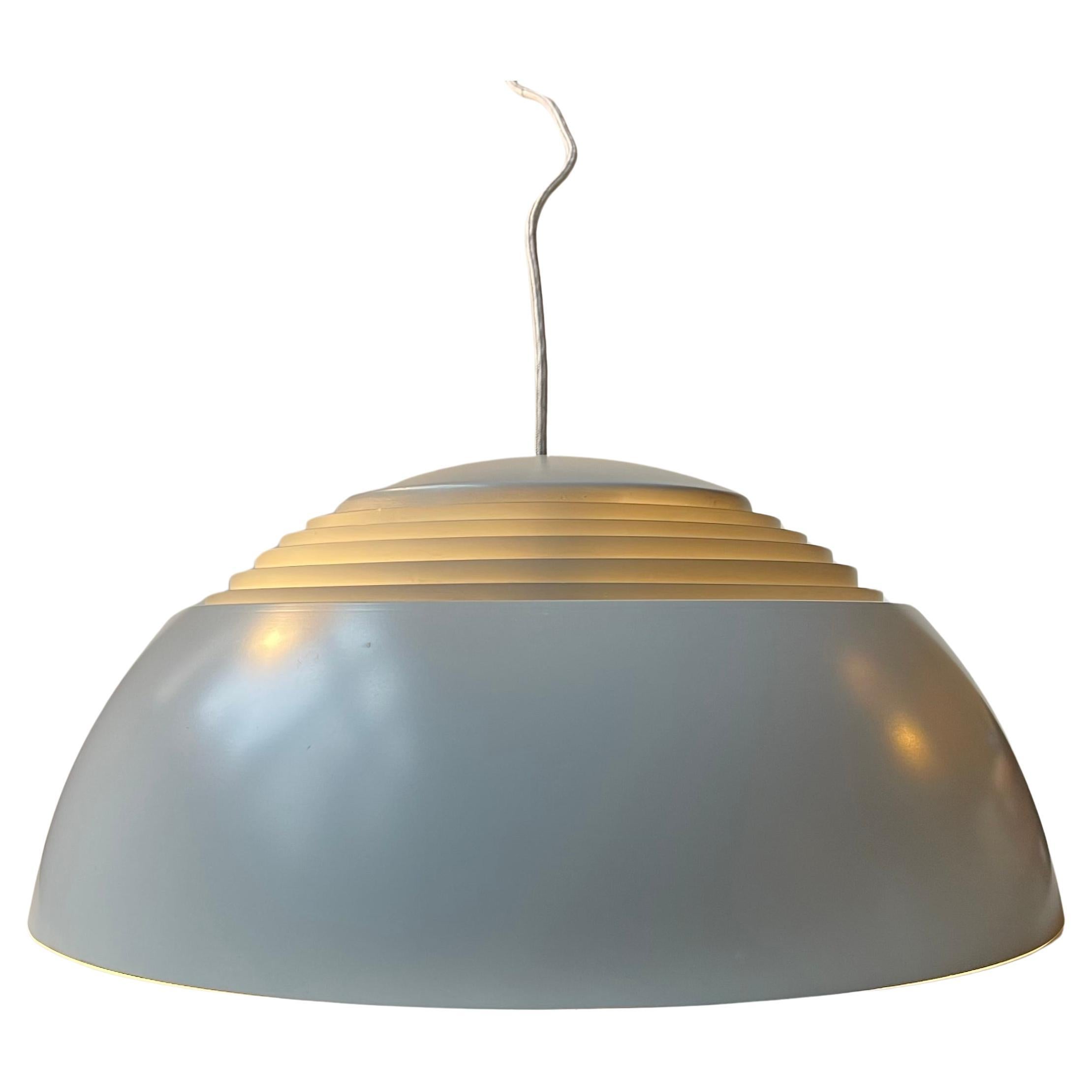Vintage Arne Jacobsen Grey SAS Royal Ceiling Lamp for Louis Poulsen, 1960s