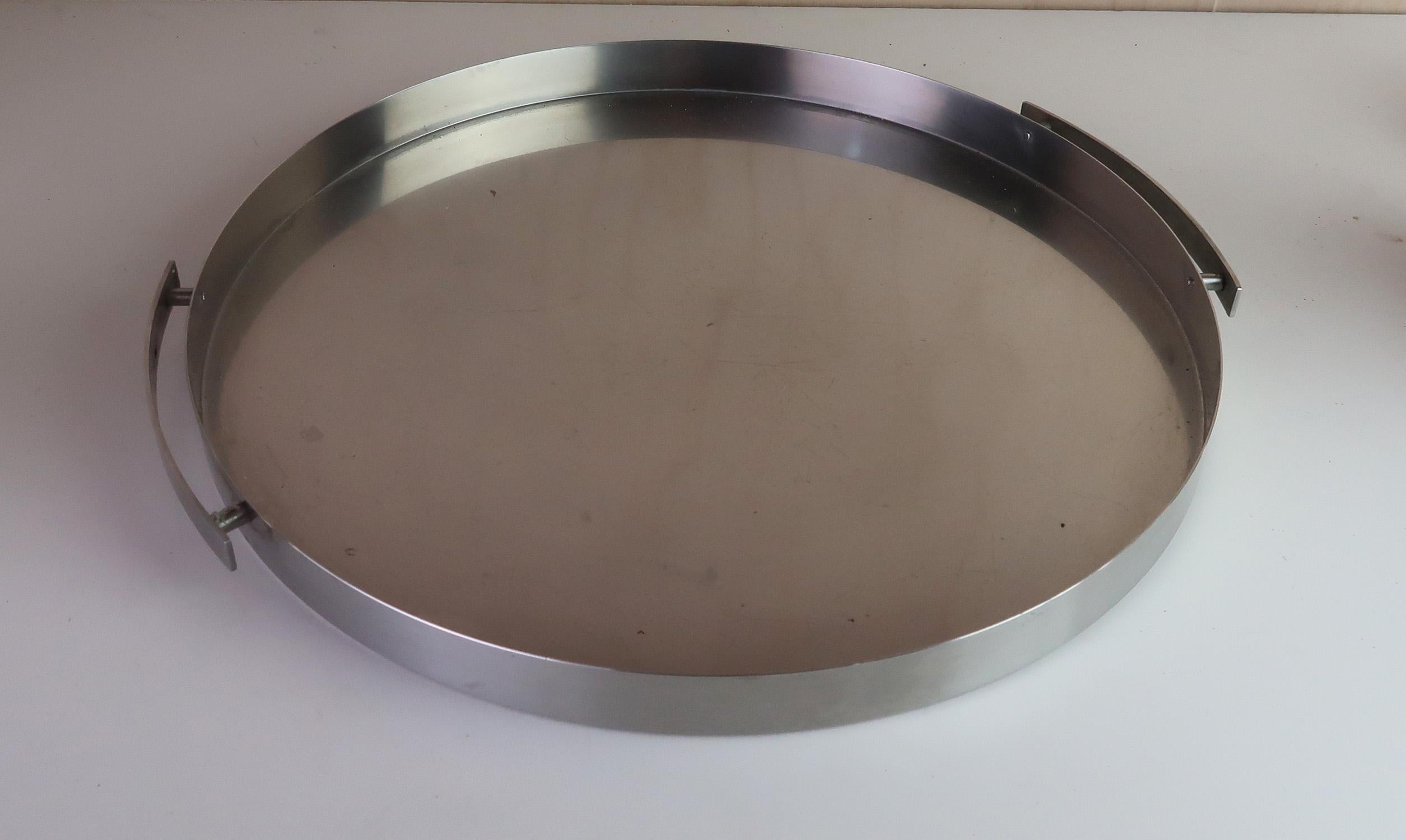 Danish Vintage Arne Jacobsen Stainless Steel Teaset. Denmark, 1960's For Sale