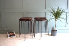 Vintage Arne Jacobsen Teak Stacking Stools