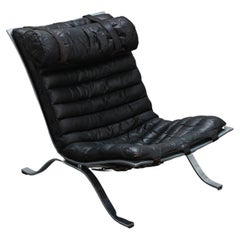 Vintage Arne Norell Ari Lounge Chair From Sweden, Circa 1970