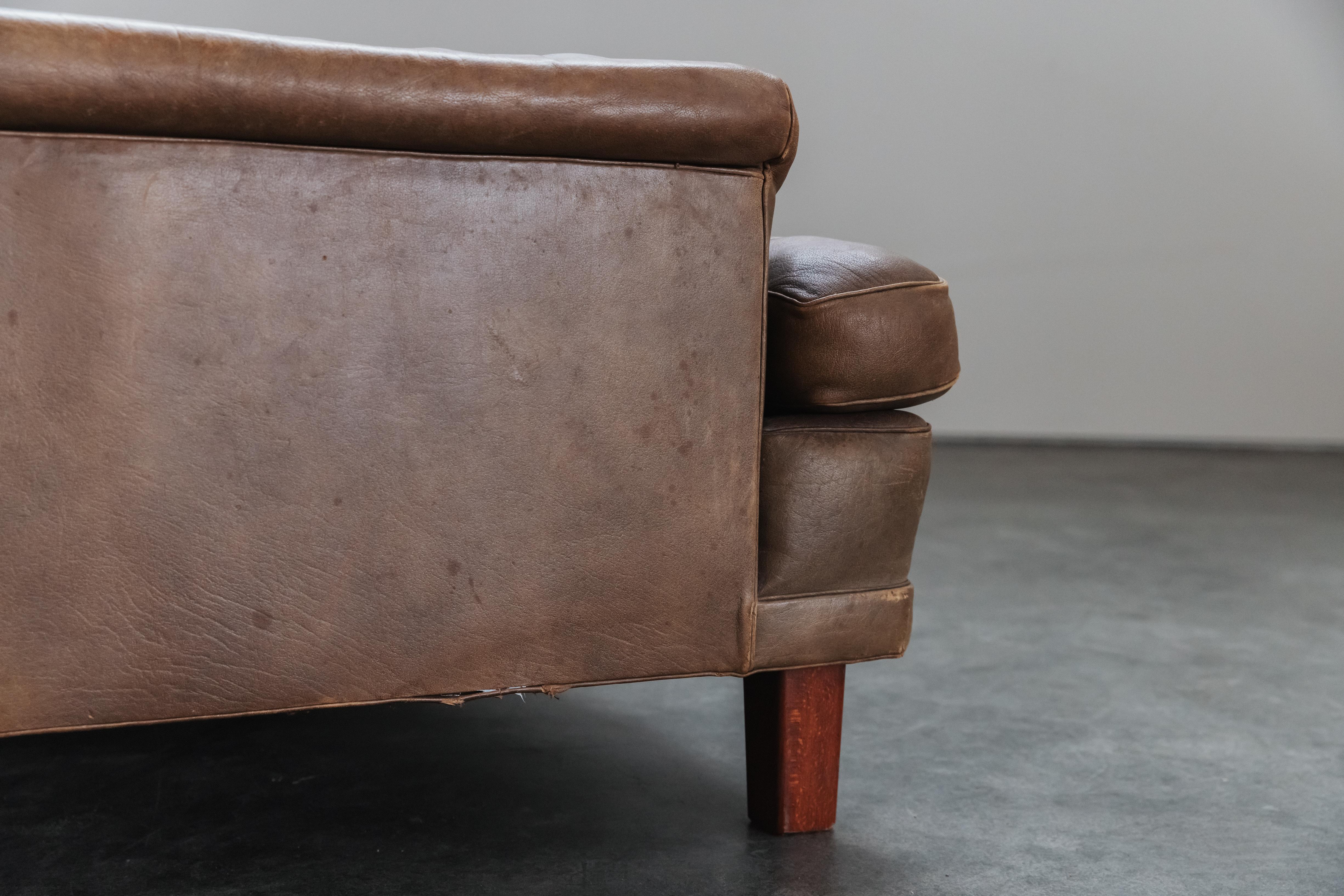 Vintage Arne Norell Merkur Sofa From Sweden, Circa 1970 For Sale 1