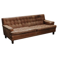 Vintage Arne Norell Mexico Sofa From Sweden, Circa 1970