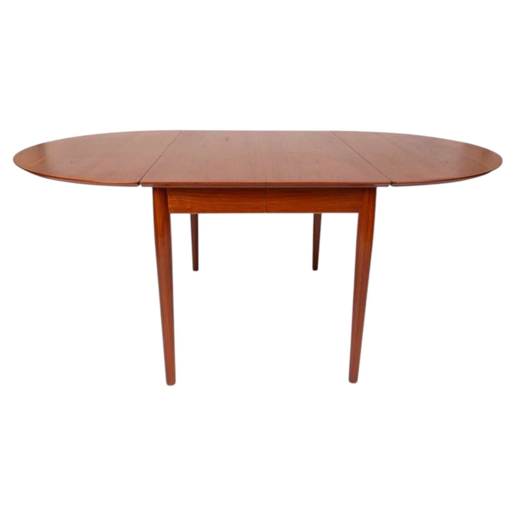 Tavolo da pranzo in teak vintage Arne Vodder per Sibast Møbler