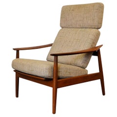 Vintage Arne Vodder, Model FD-164 Teak Lounge Chair