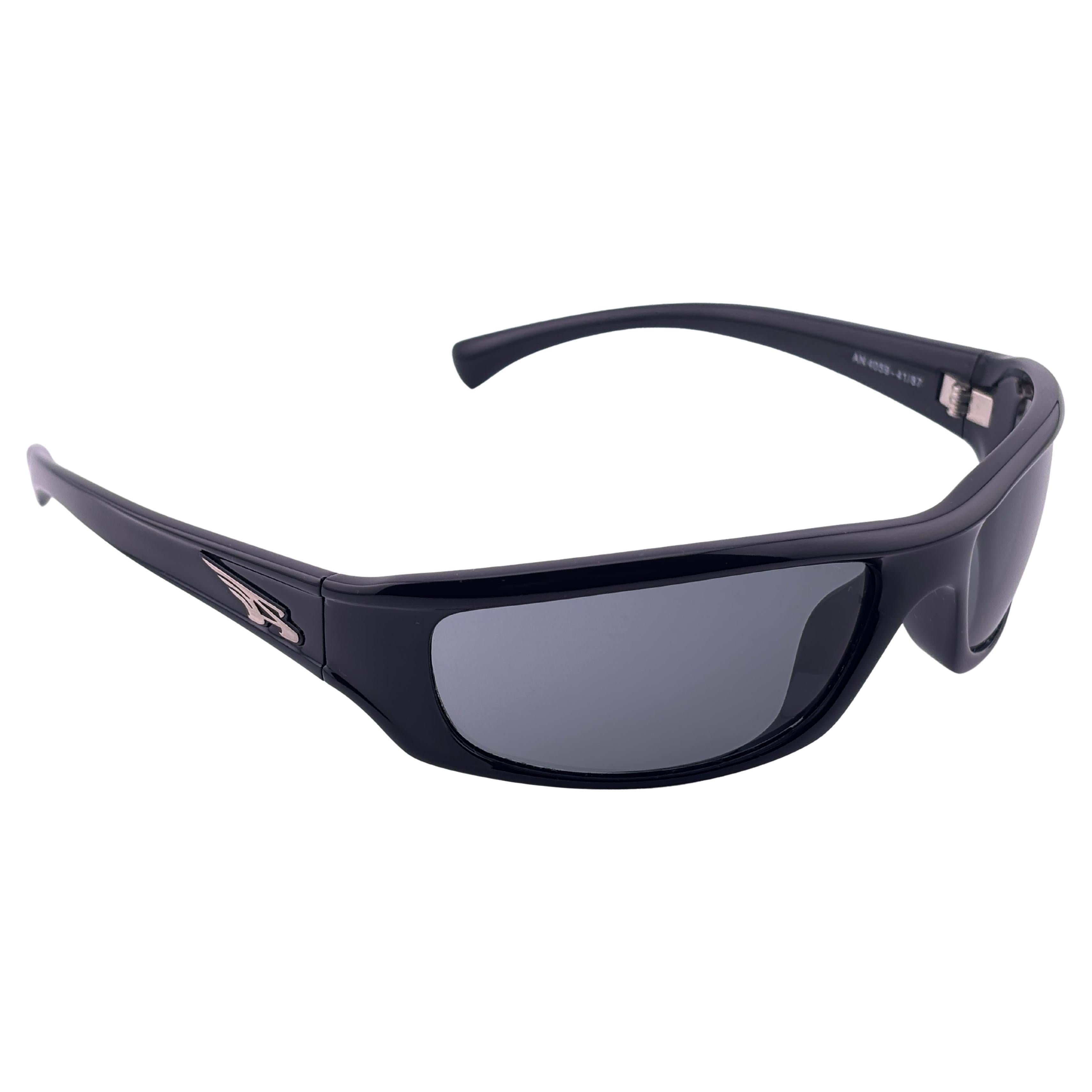 Vintage Arnette An 4059 Wrap Around Sleek Schwarz 1990
S Y2K-Sonnenbrille