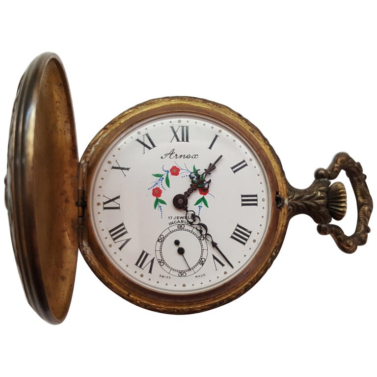 17 Jewel Pocket Watch canvasly