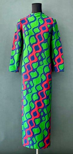 Arnold Scaasi - Robe vintage en maille de lurex