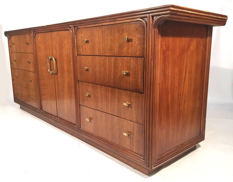 Vintage Art Deco 12 Drawer Dresser By Century For Sale At 1stdibs