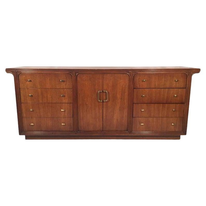 Vintage Art Deco 12-Drawer Dresser by Century Furniture Co.