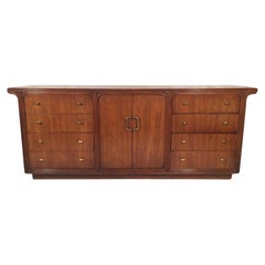 Retro Art Deco 12-Drawer Dresser by Century Furniture Co