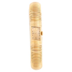 Vintage Art Deco 18K Yellow Gold Patek Philippe Watch