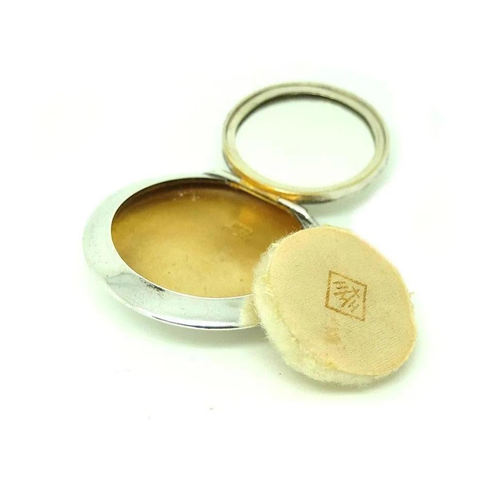 Collier médaillon miroir compact Art déco vintage 1921 Pour femmes en vente